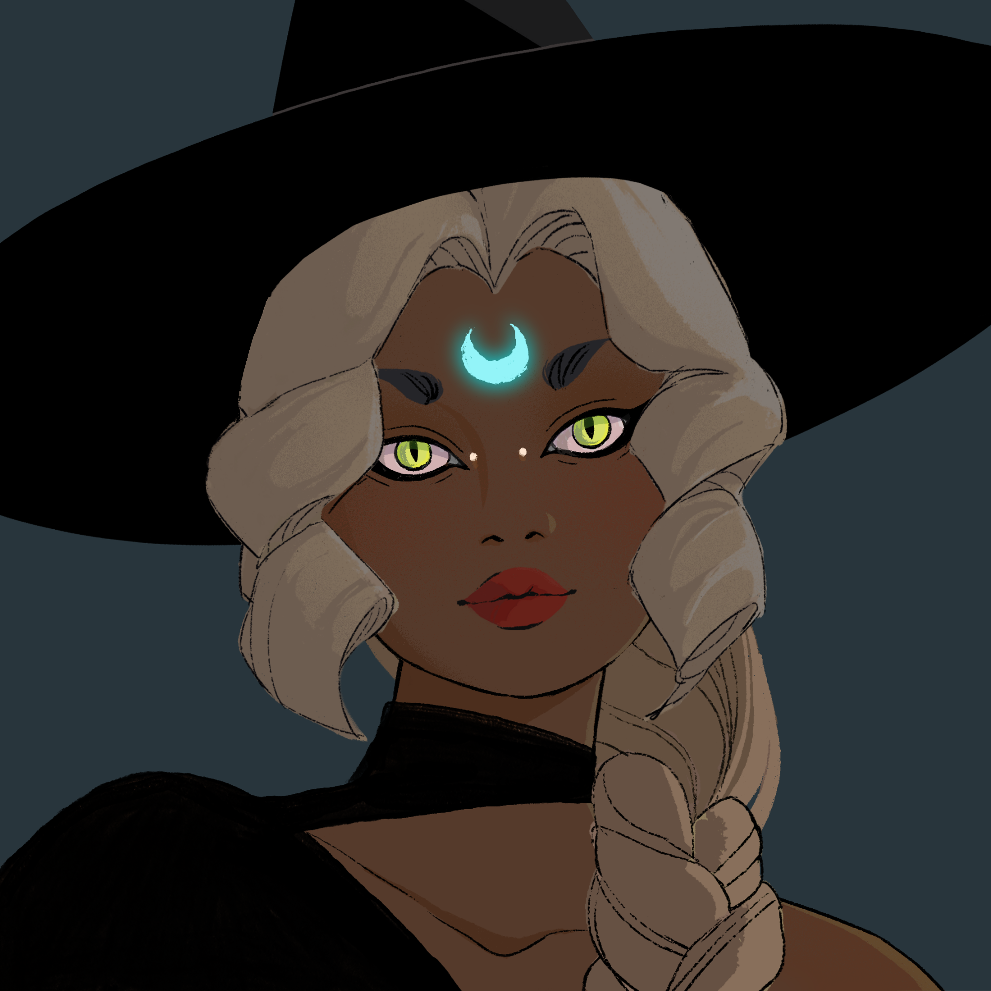 a portrait of Vela, the virtuous grid