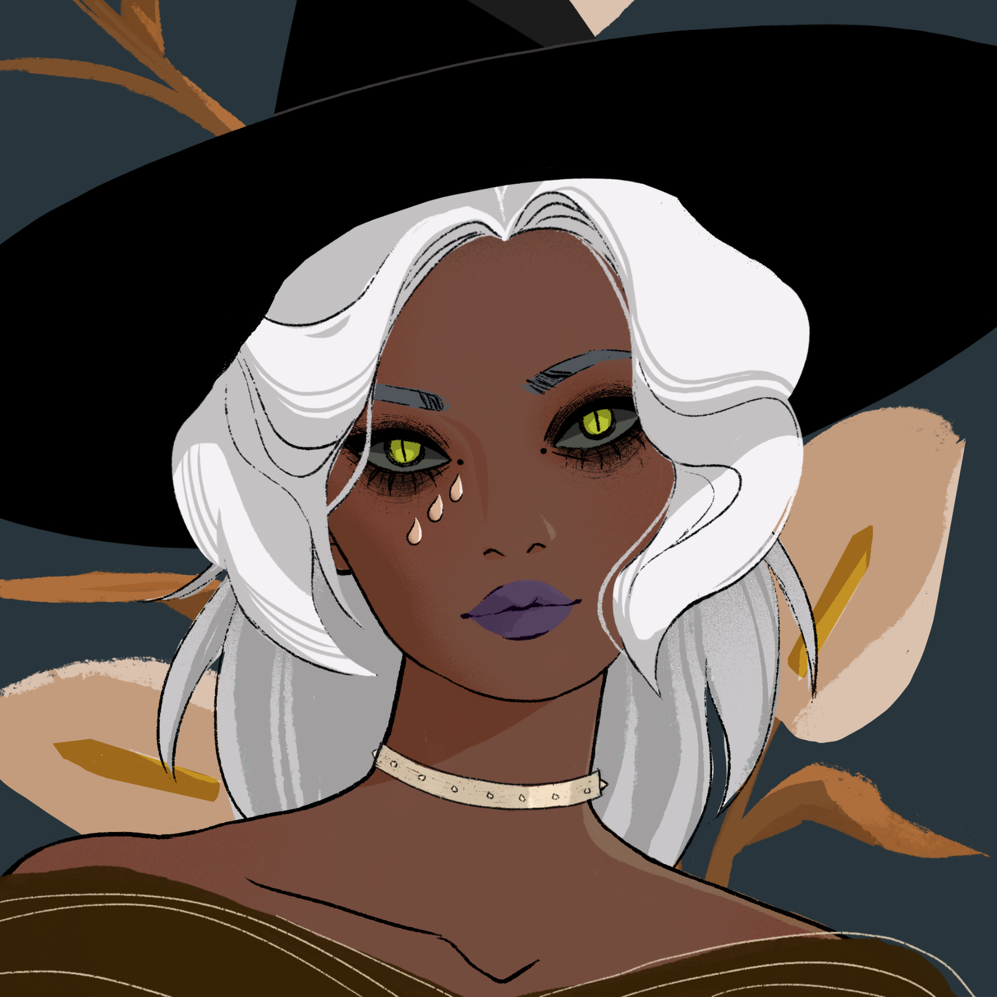 a portrait of Drought, the chaotic whip