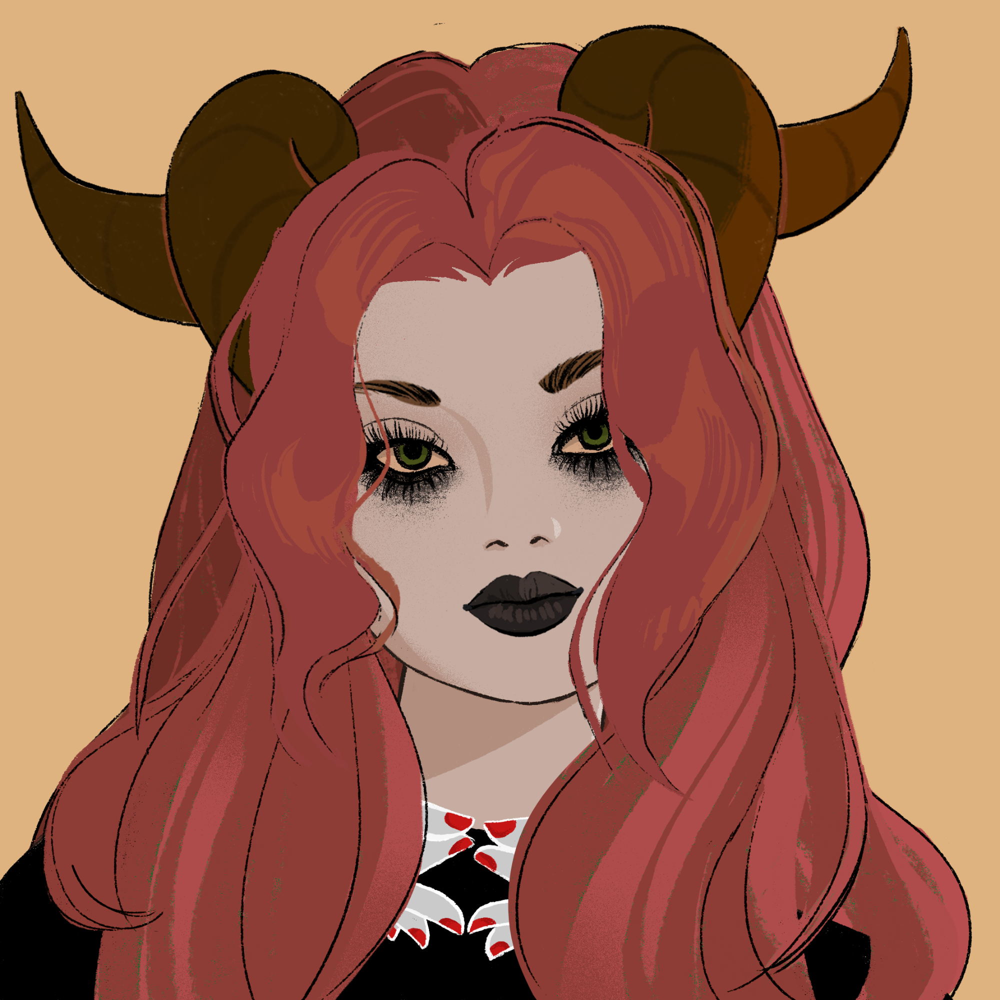 a portrait of Mistress iron