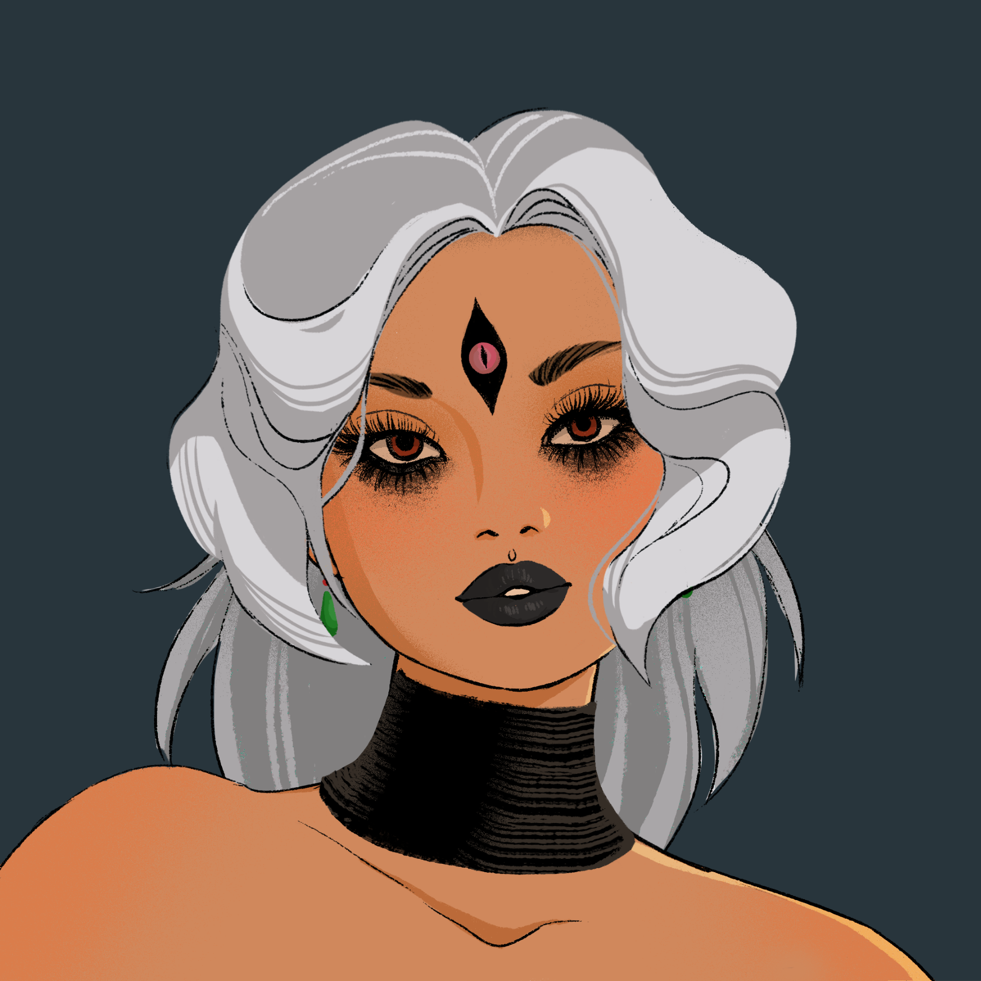 a portrait of Mageik, the dynamic ammunition