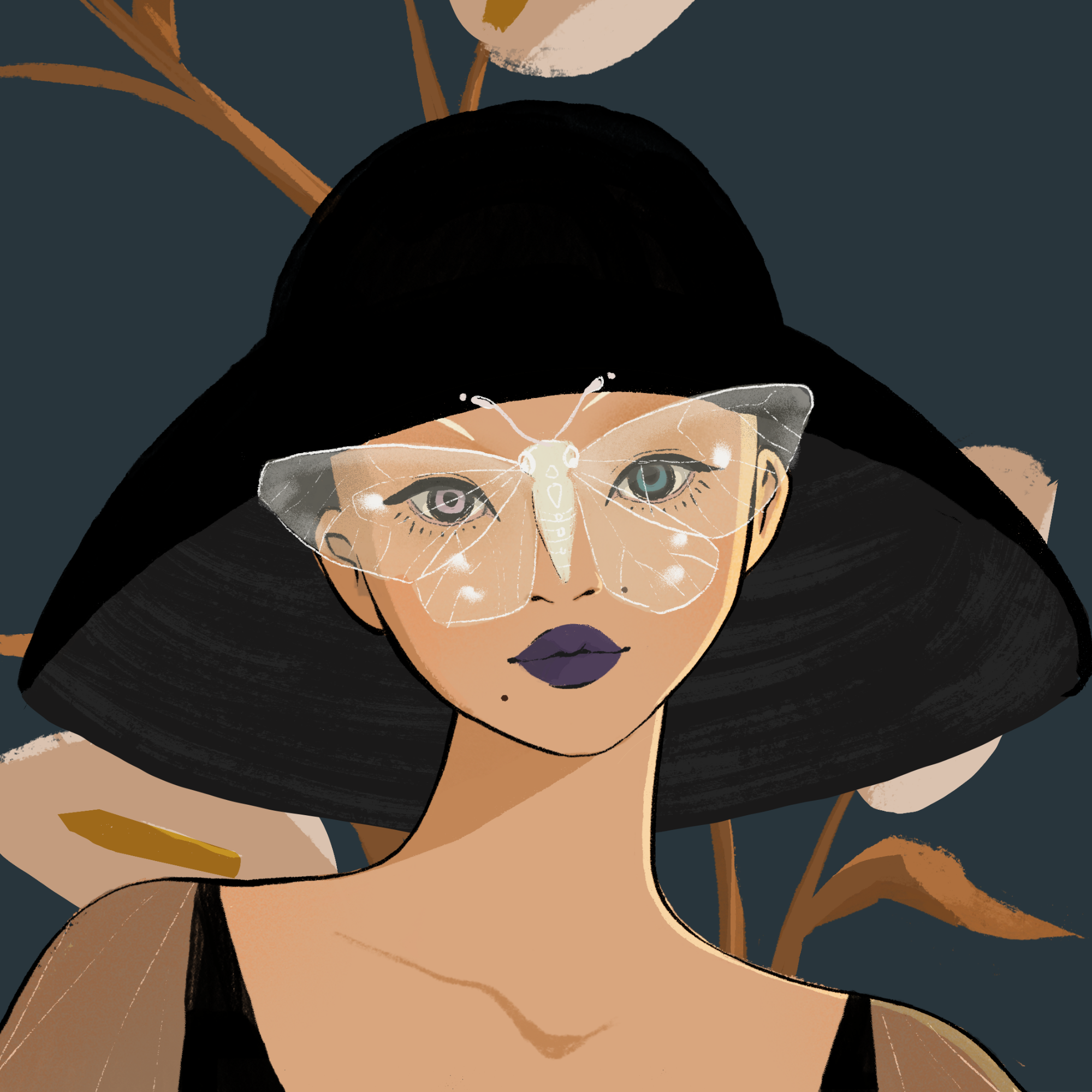 a portrait of Imperatrix pine