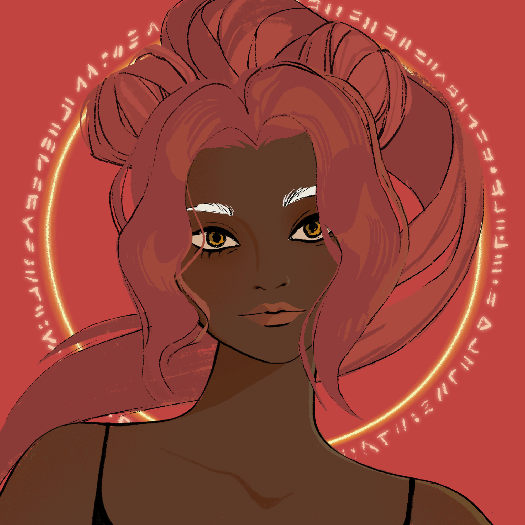 a portrait of Aquila, the abstract alembic