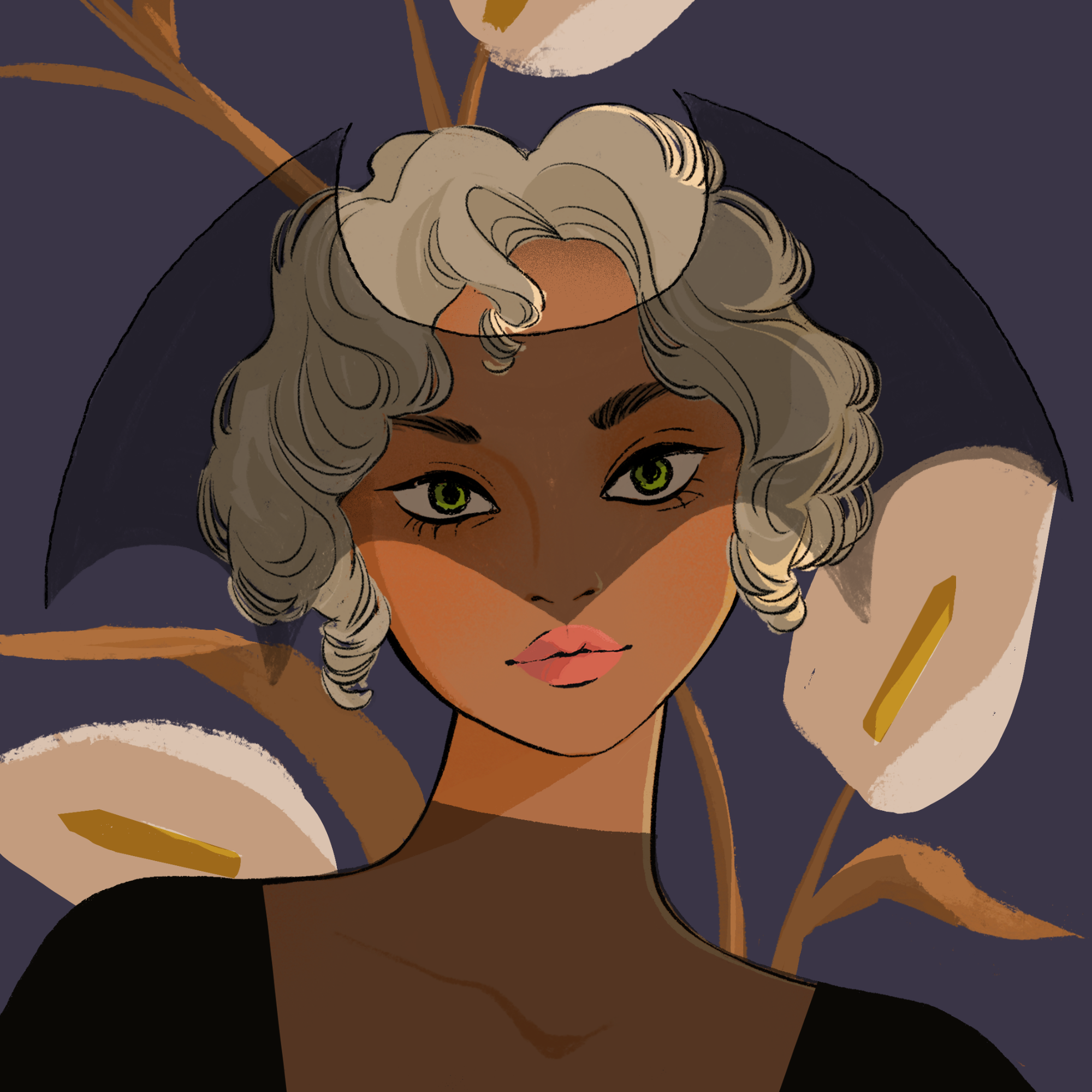 a portrait of Imperatrix sapele