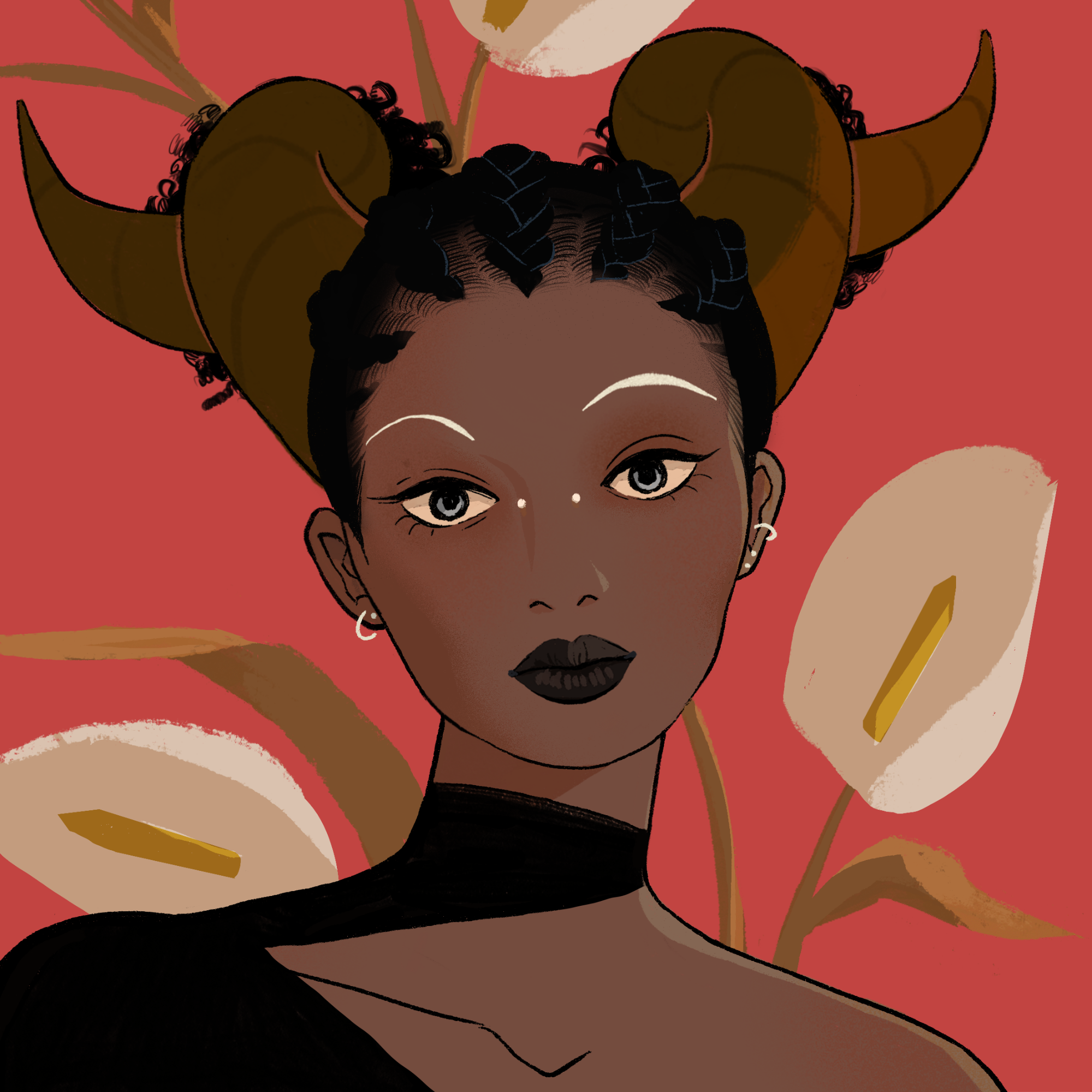 a portrait of Antimony blade
