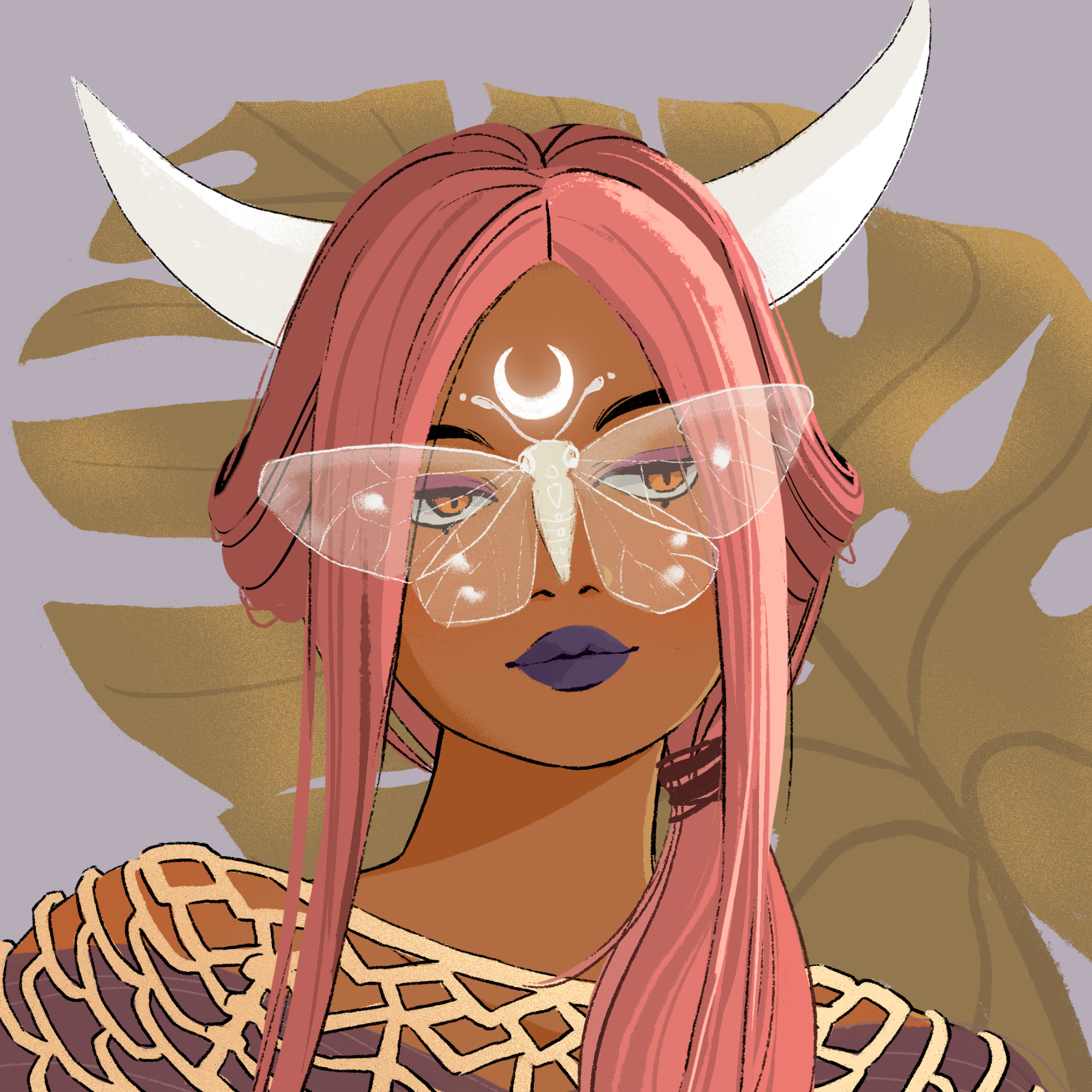 a portrait of Yam the citron