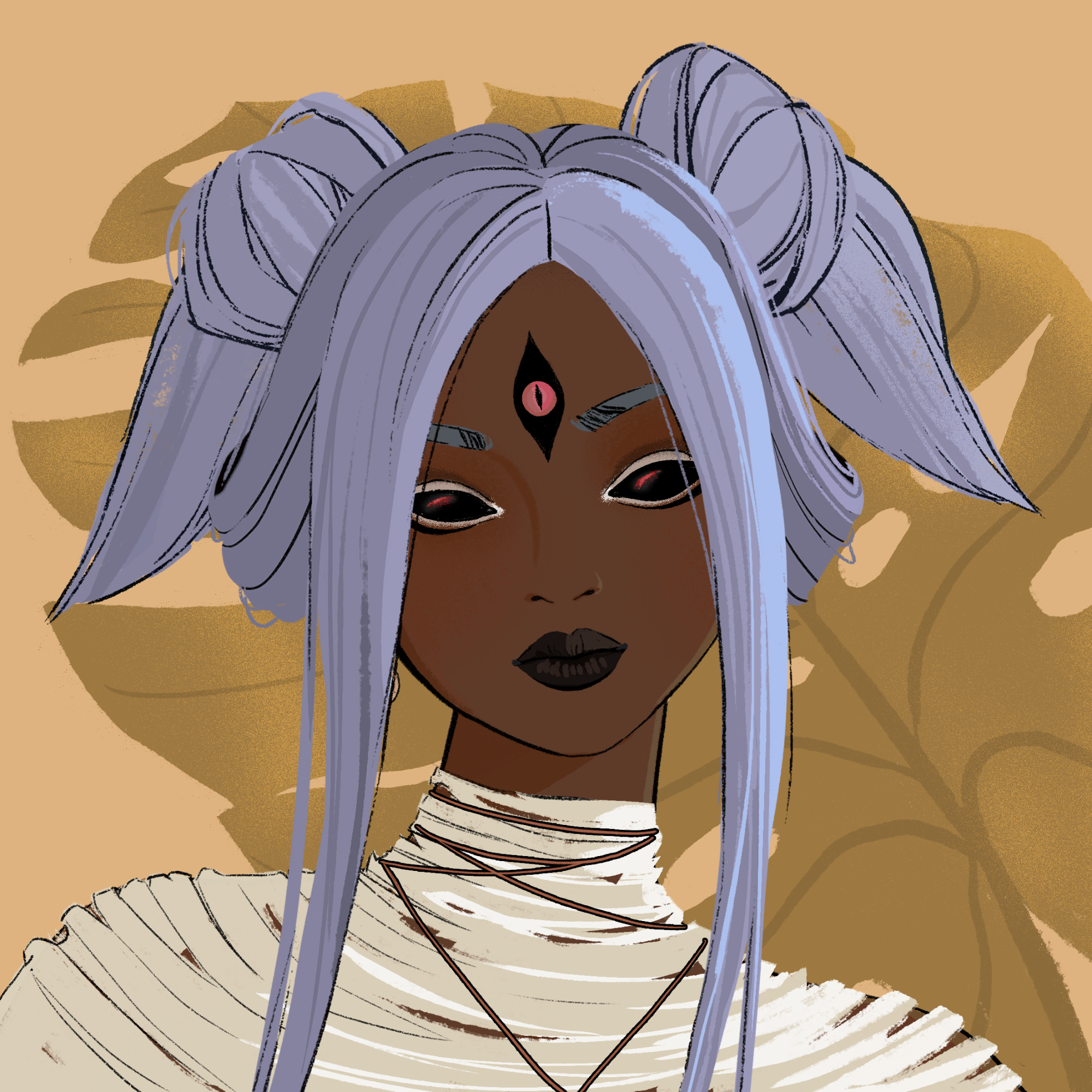a portrait of Jujube, the brackish isle