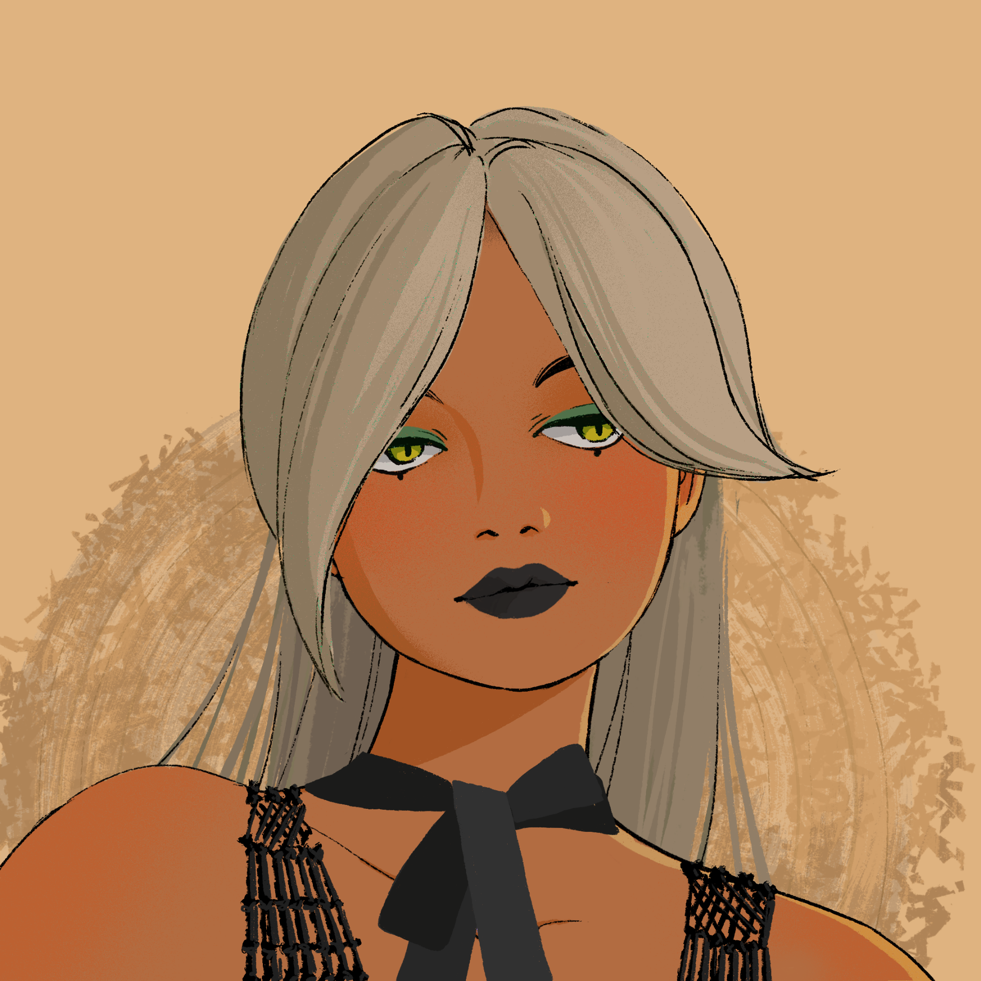 a portrait of Walnut of the swamp