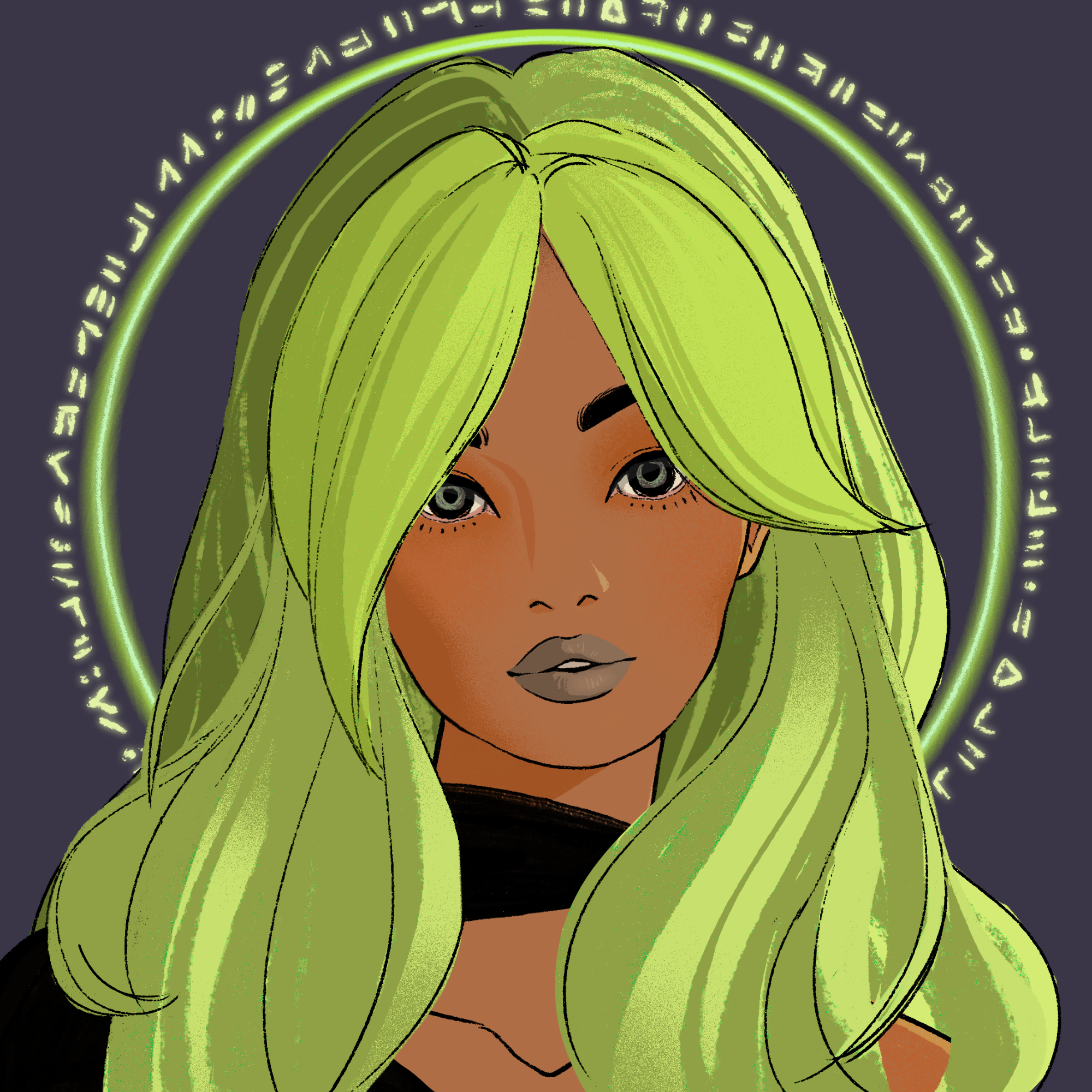 a portrait of Inertia, the sound heptagon