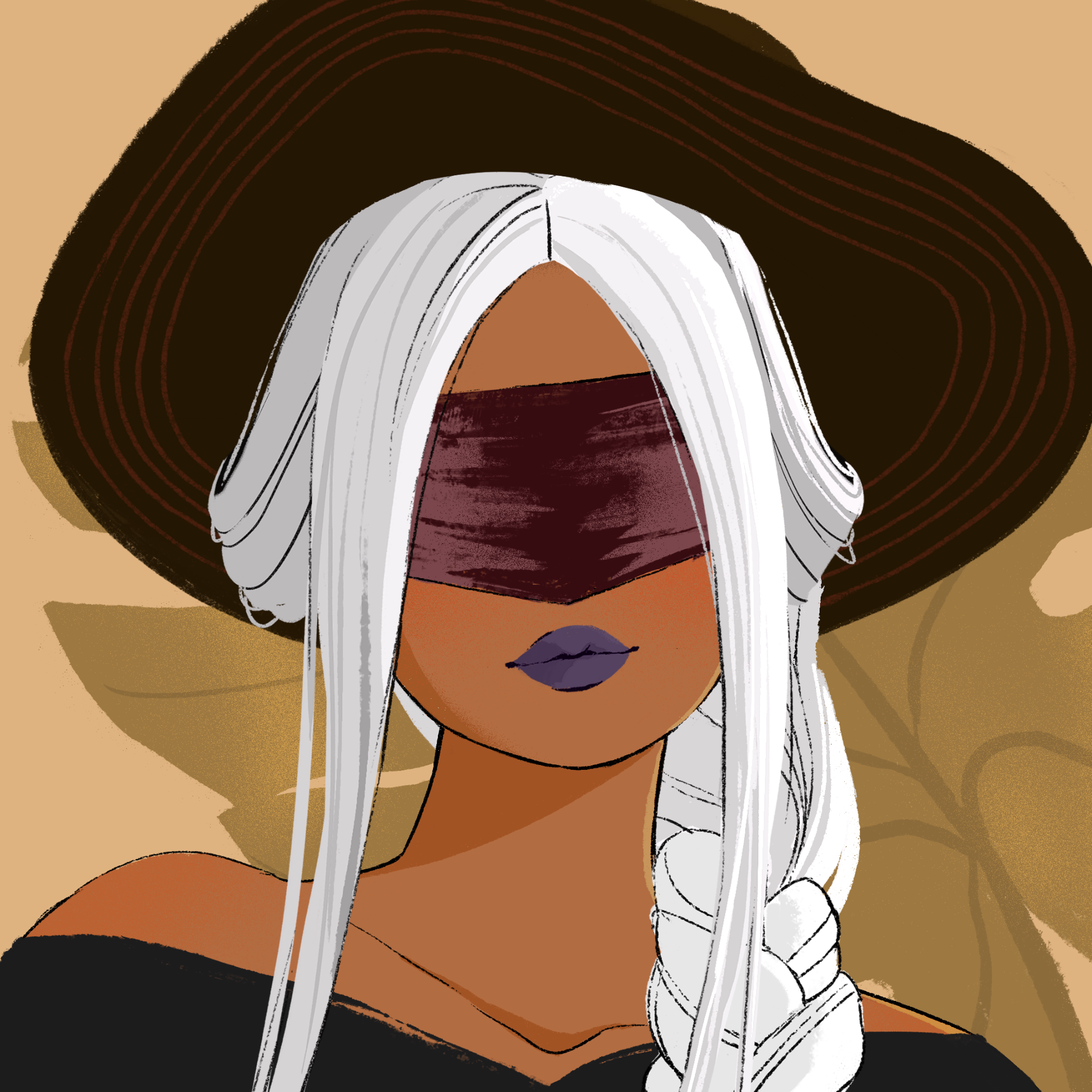 a portrait of Watermelon, the murky sand