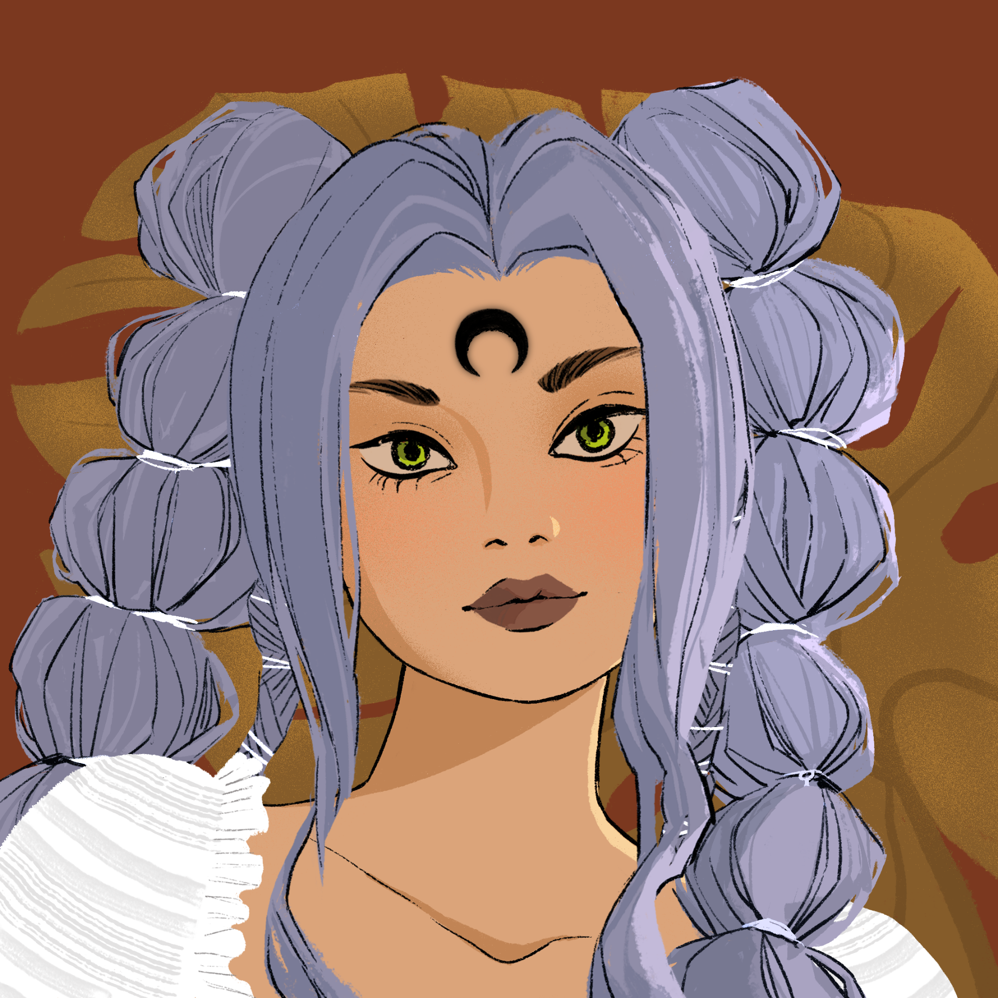 a portrait of Crone cupcake