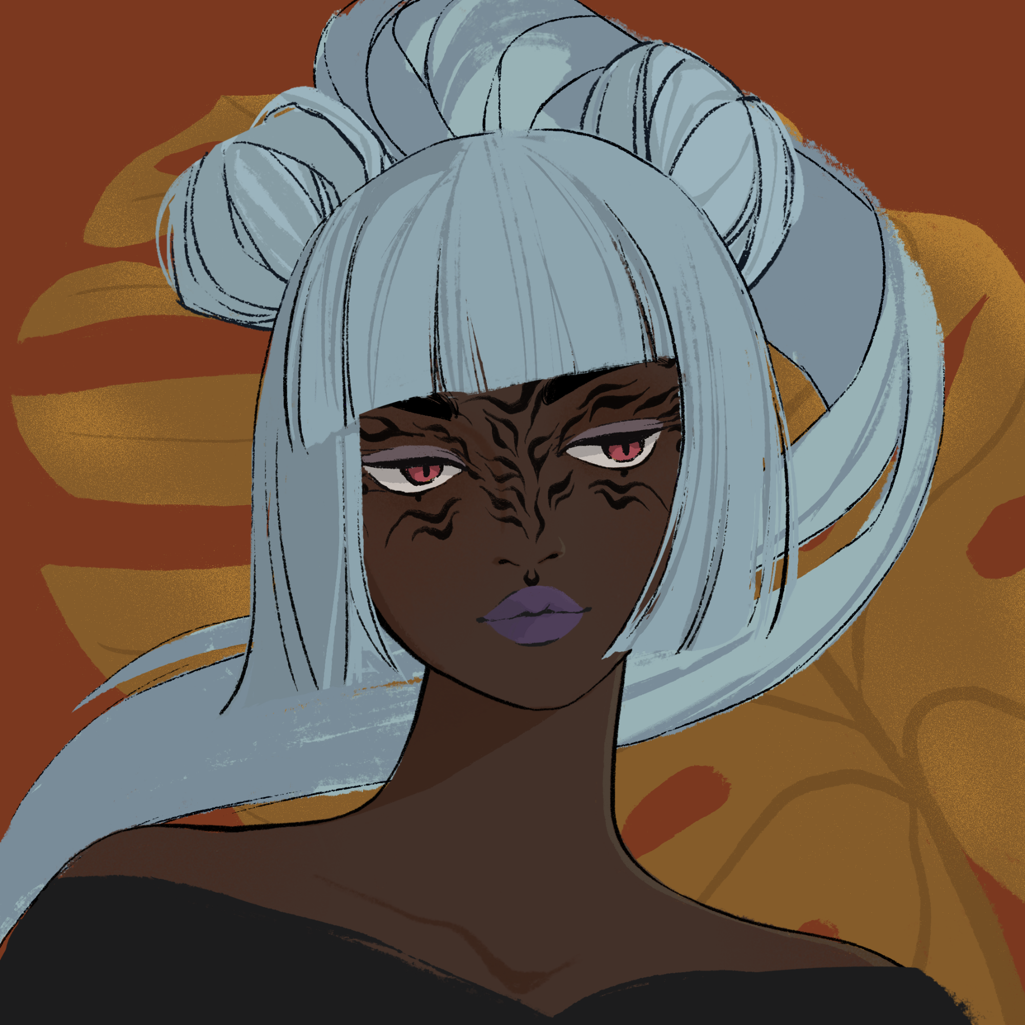 a portrait of Undara the unbroken