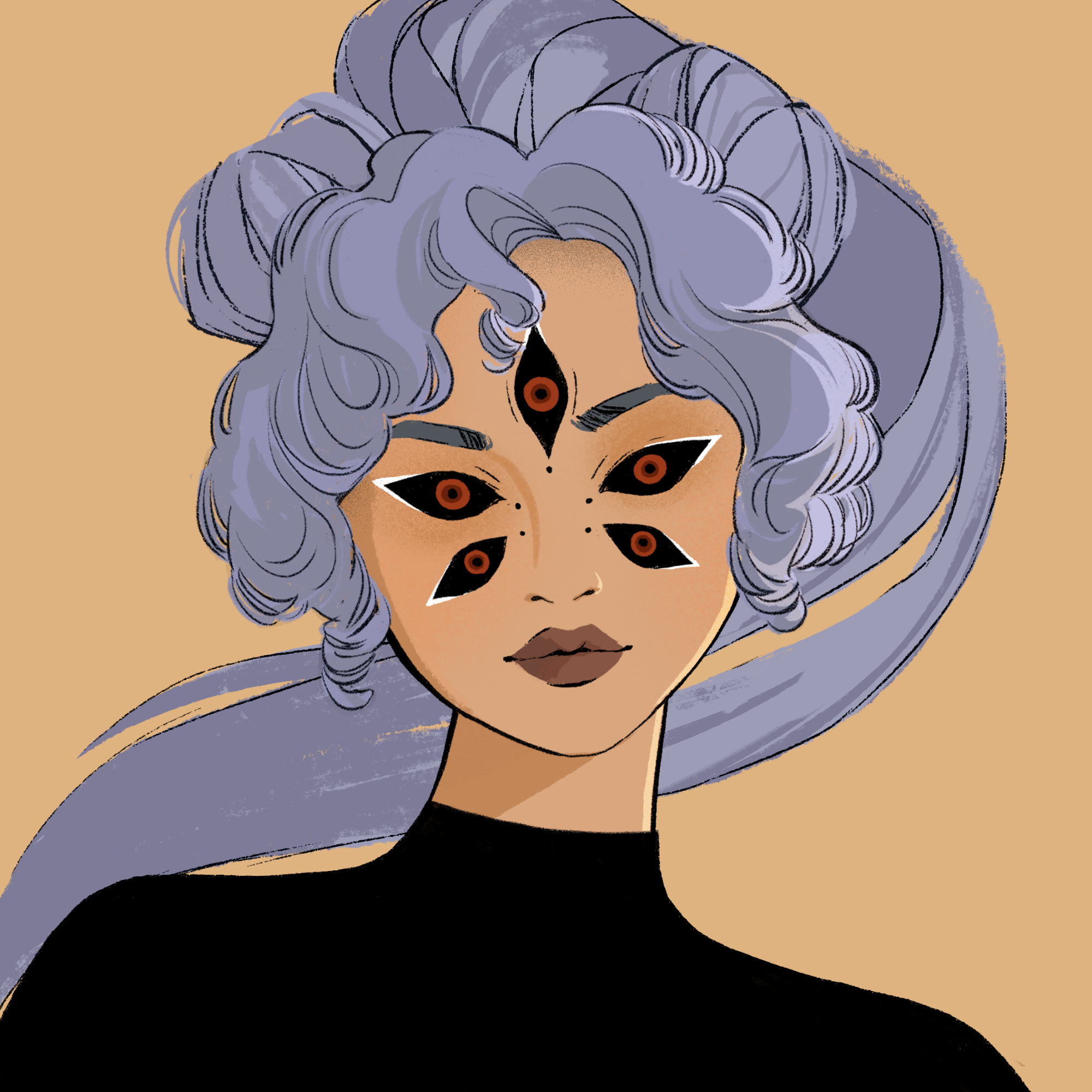 a portrait of Iraya hullabaloo