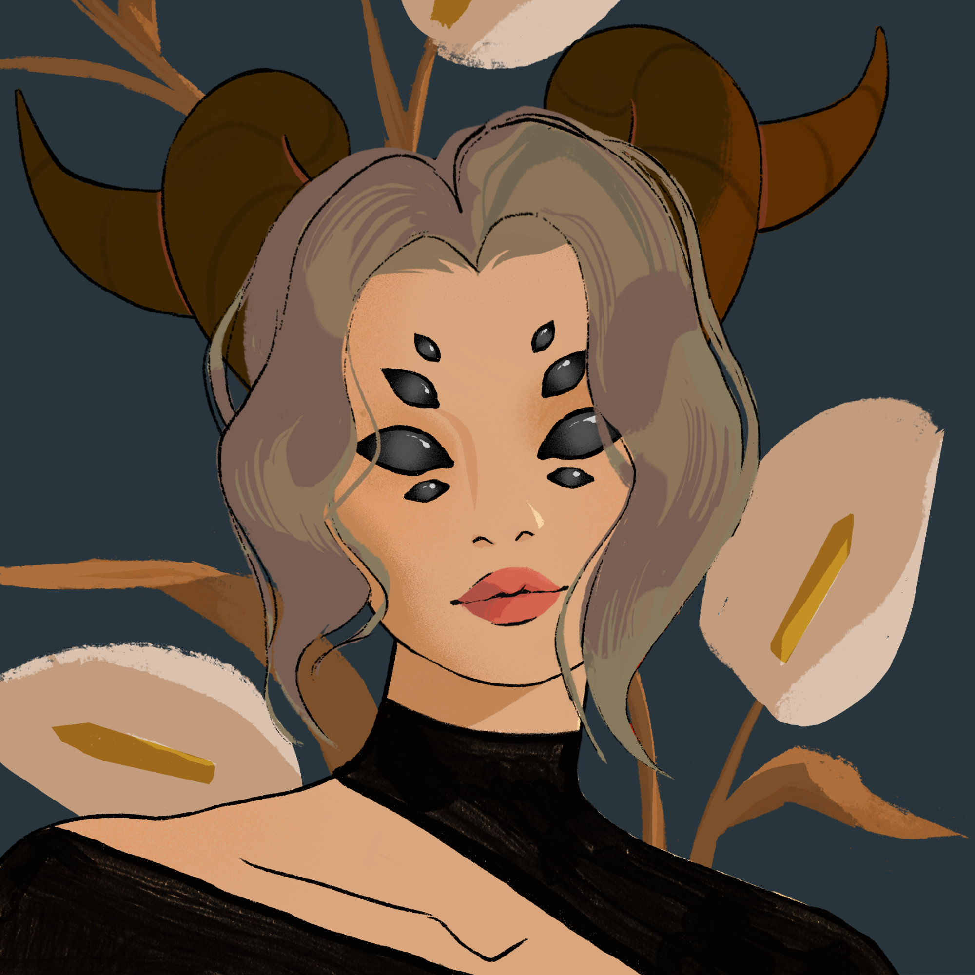 a portrait of Cyclone, the brittle ember