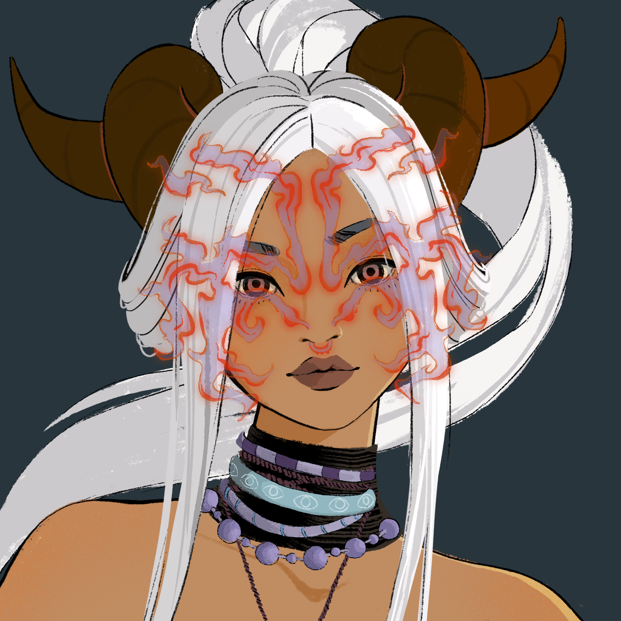 a portrait of Hood, the sodden altercation