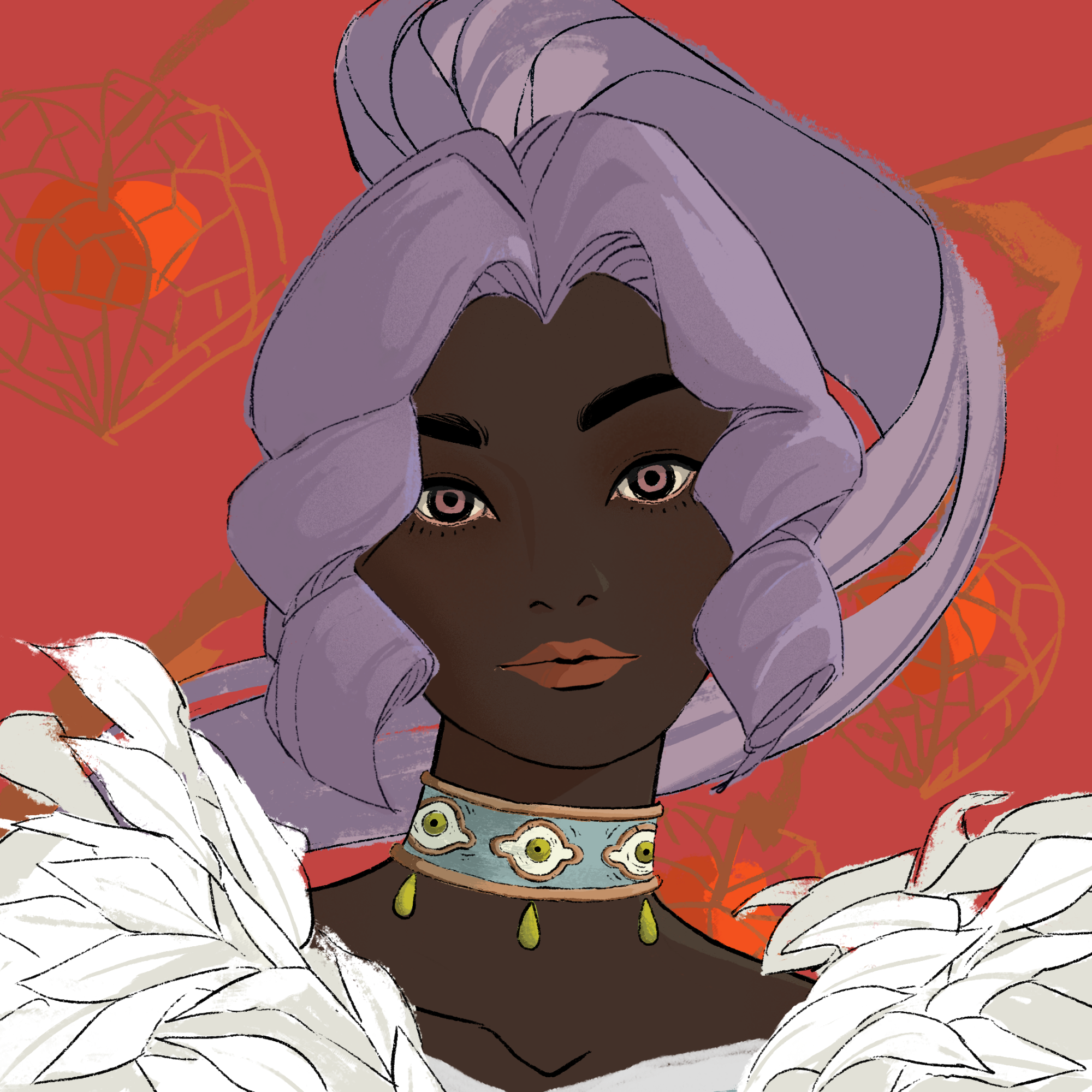 a portrait of Lila the infinite