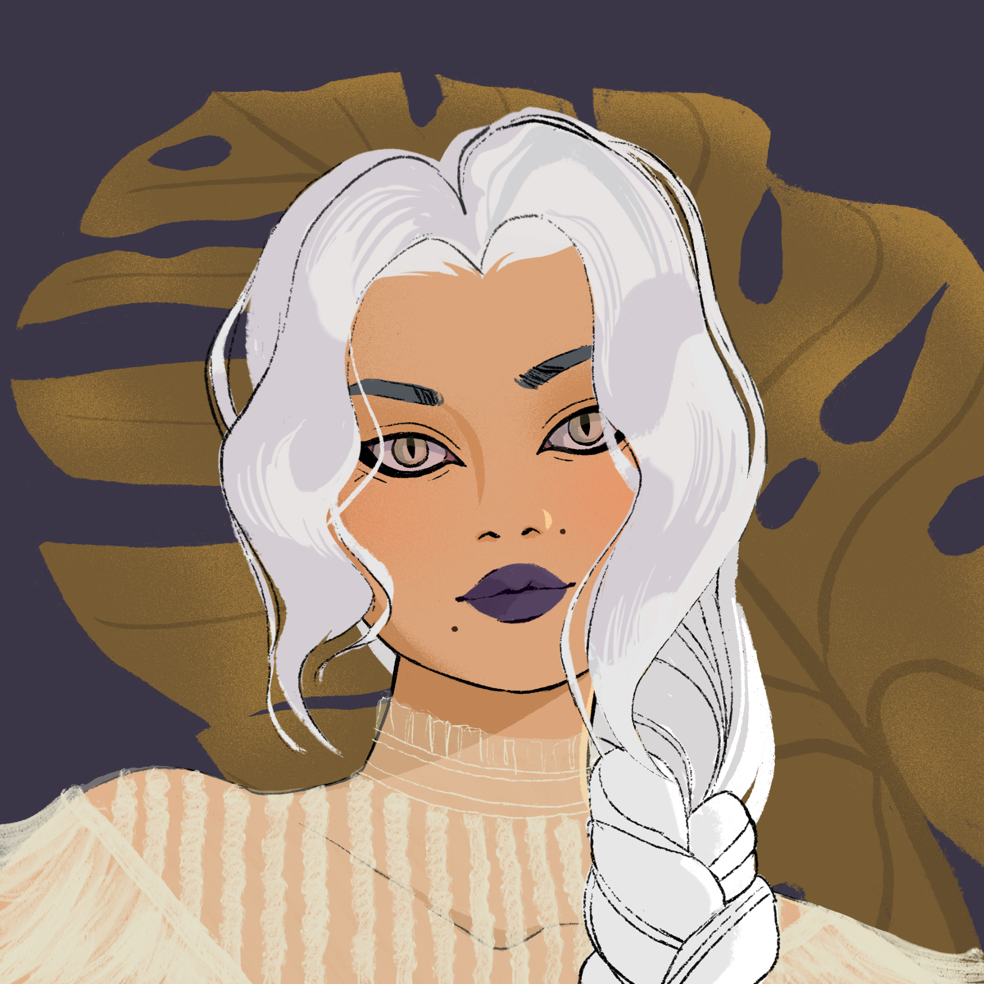 a portrait of Europium, the grim stake