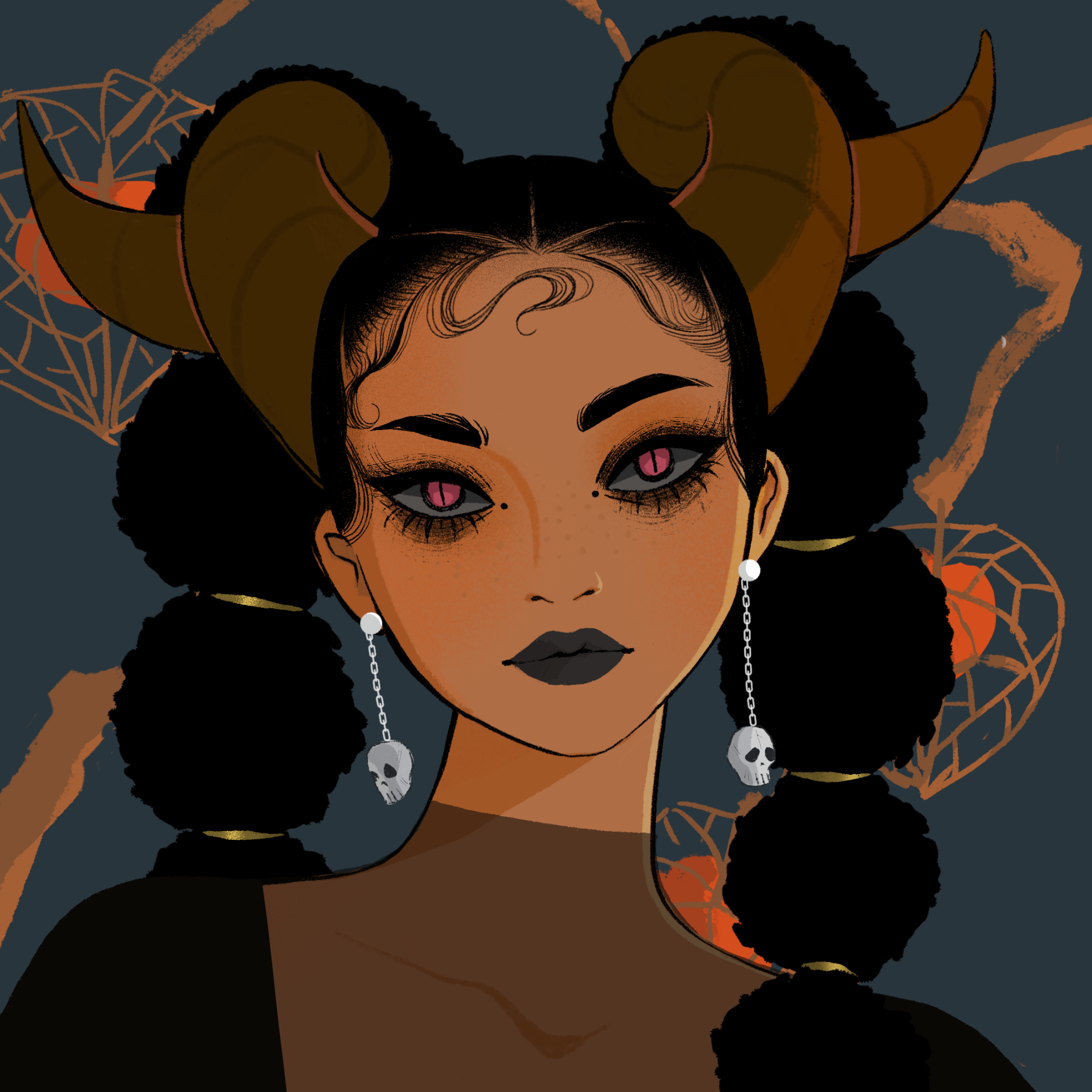 a portrait of Calcium headstone