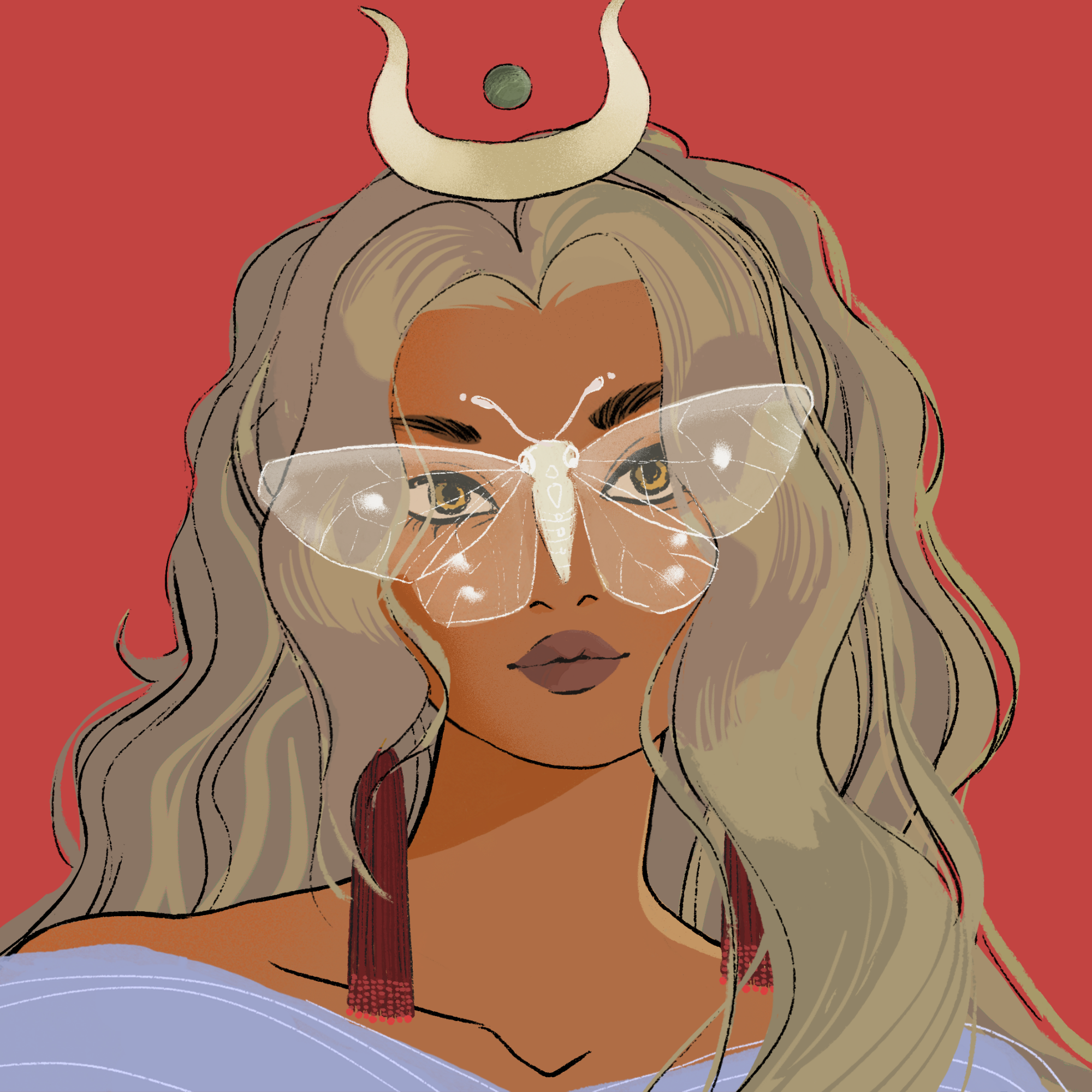 a portrait of Vanilla stiletto