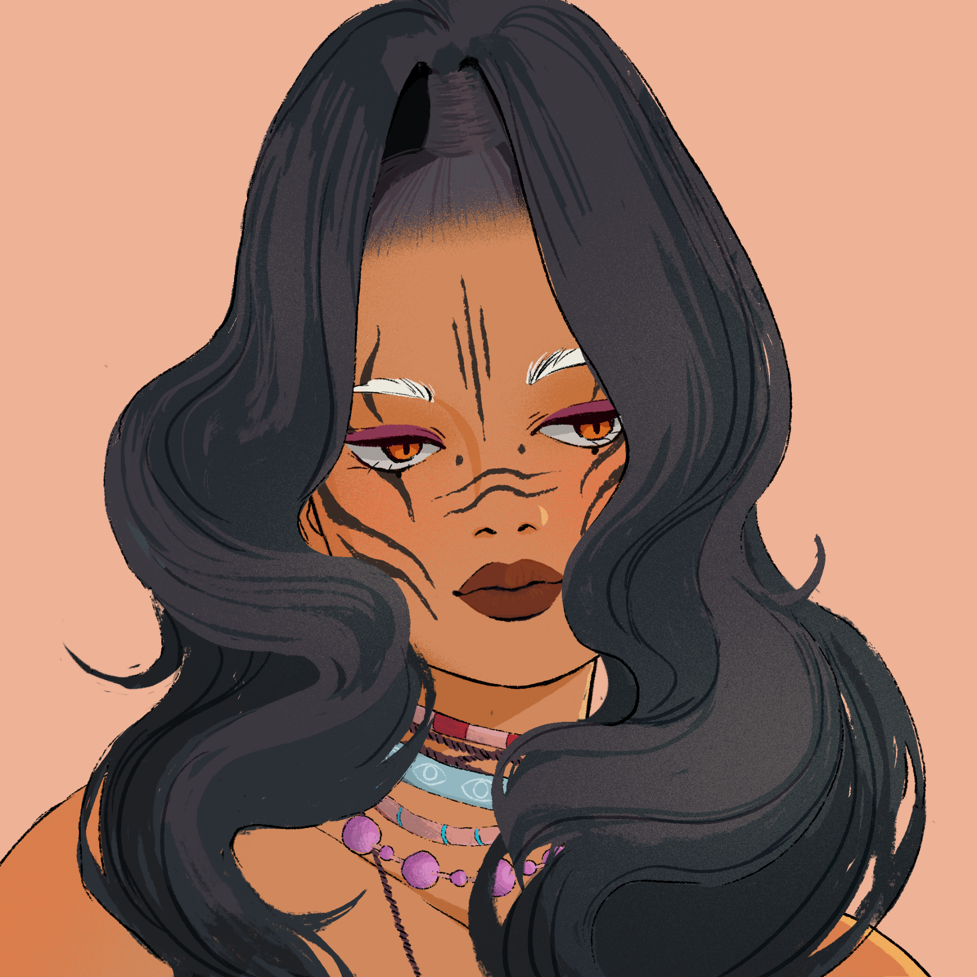 a portrait of Kikai the blasphemous