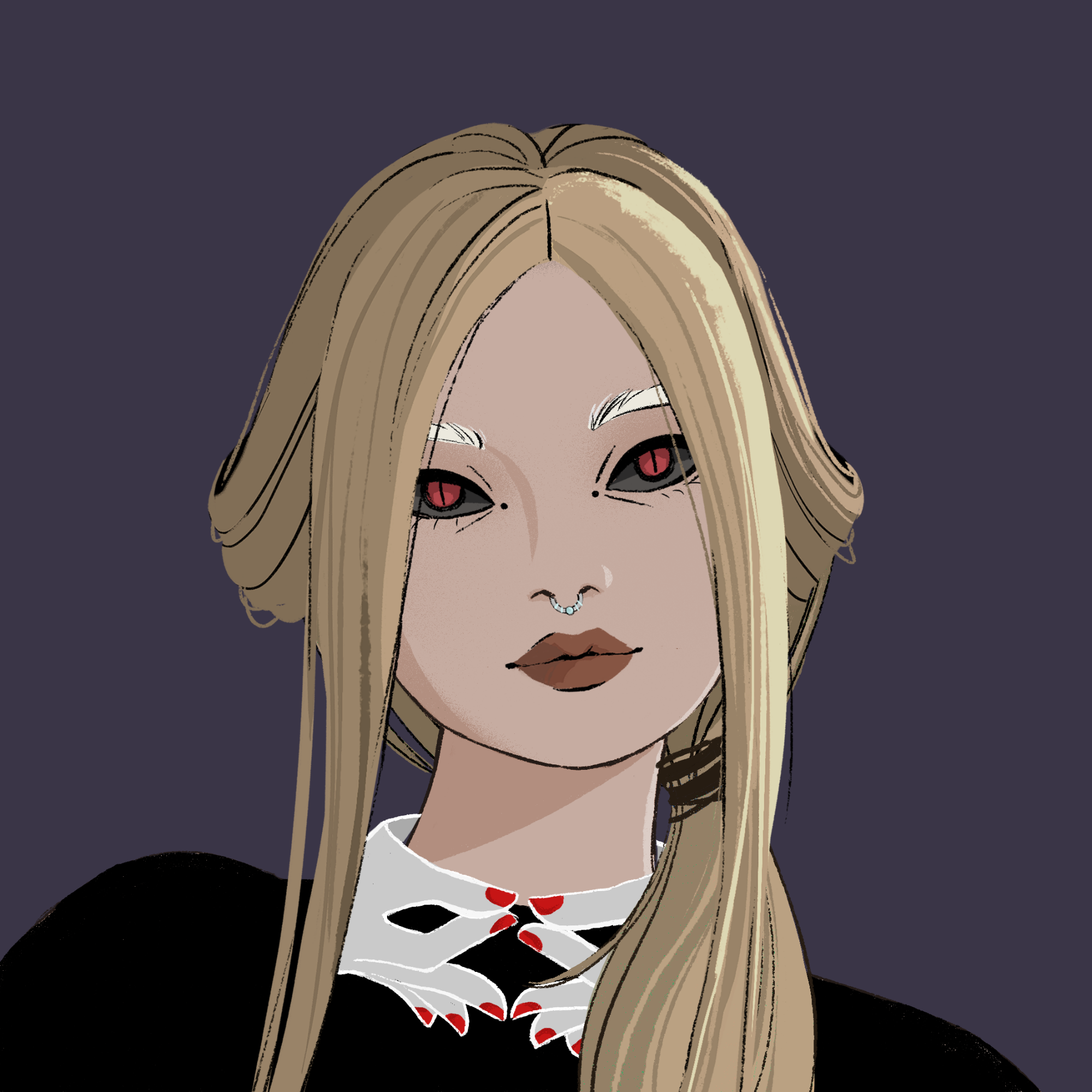 a portrait of Iron, the pale blade