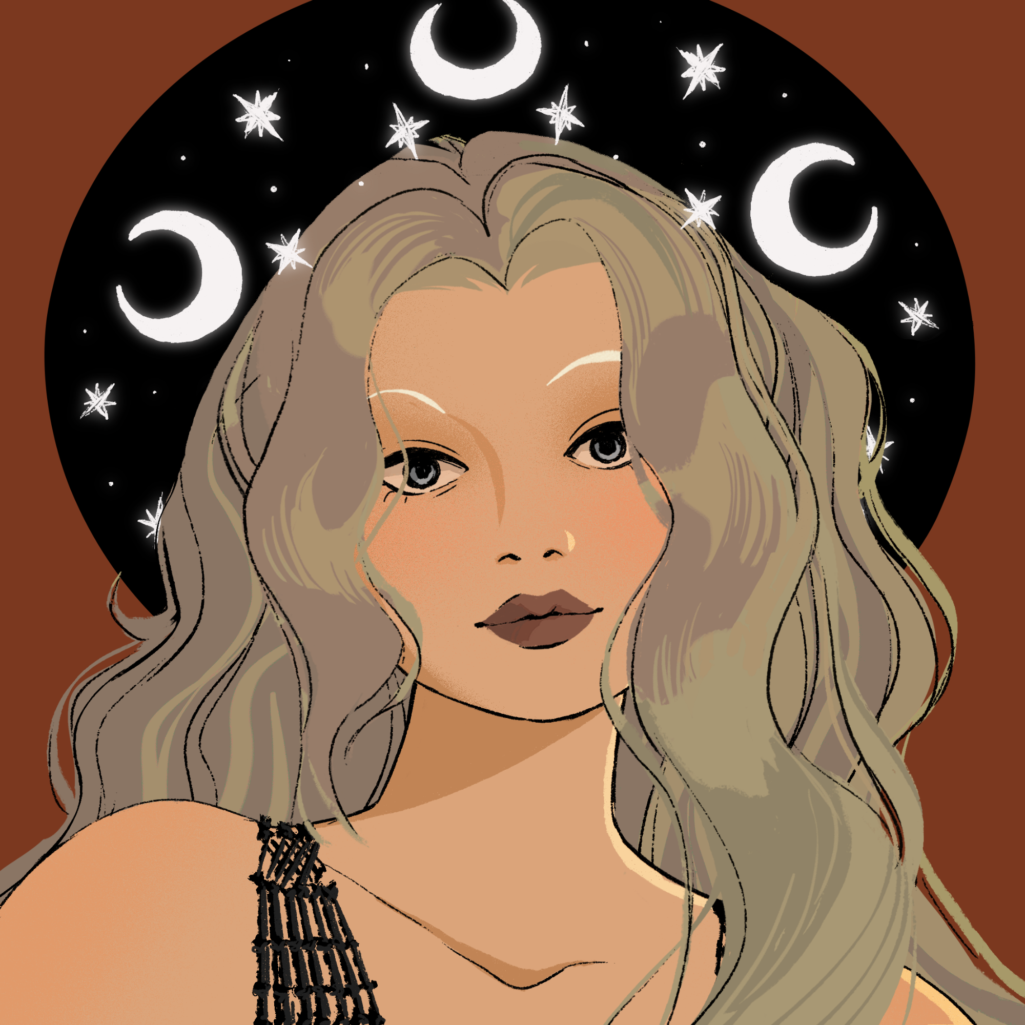 a portrait of Arugula, the beige pastry