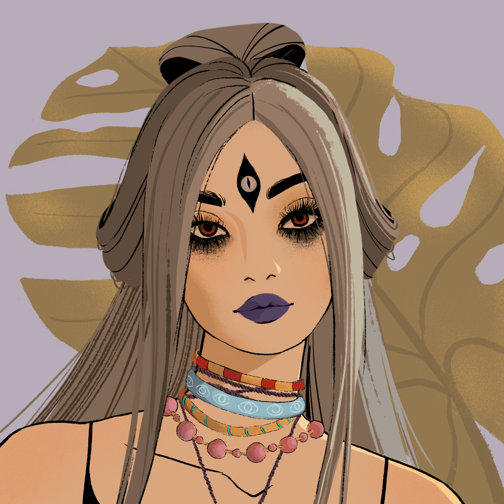 a portrait of Tambora, the raging smoke