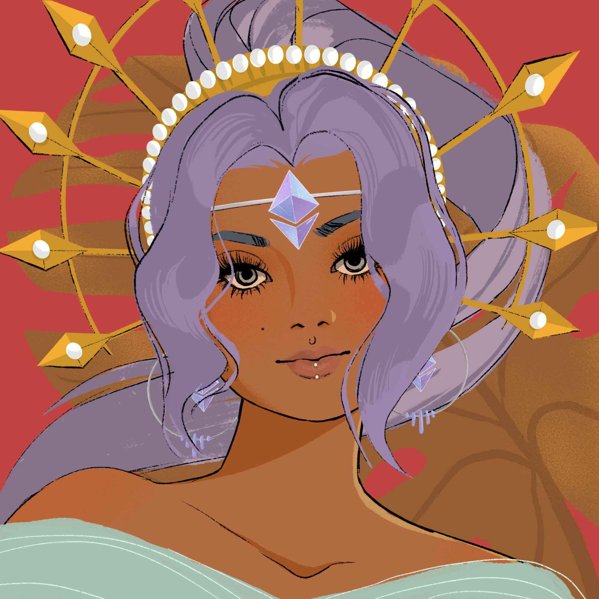 a portrait of Vivace of the vivarium