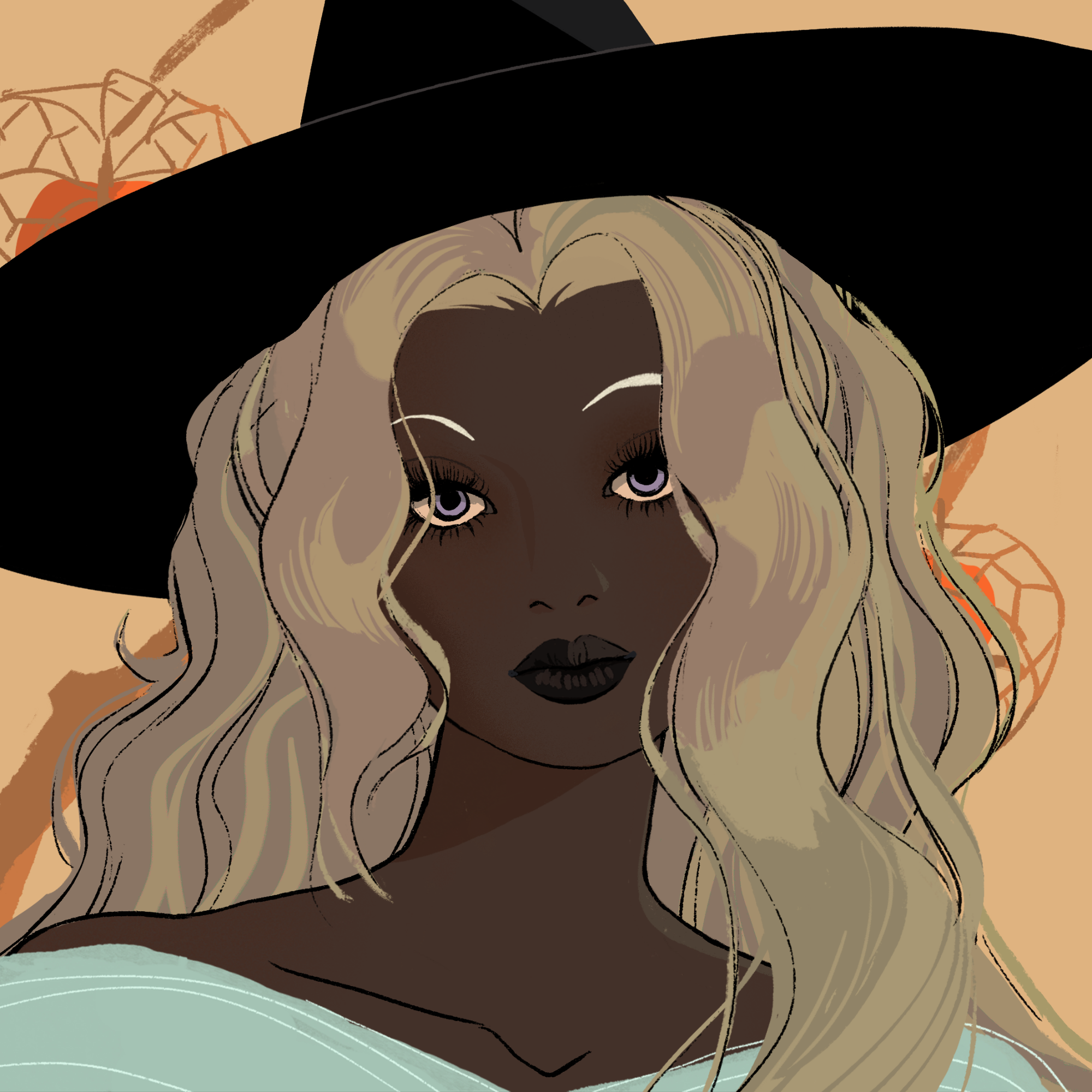 a portrait of Civet, the stylish mirror