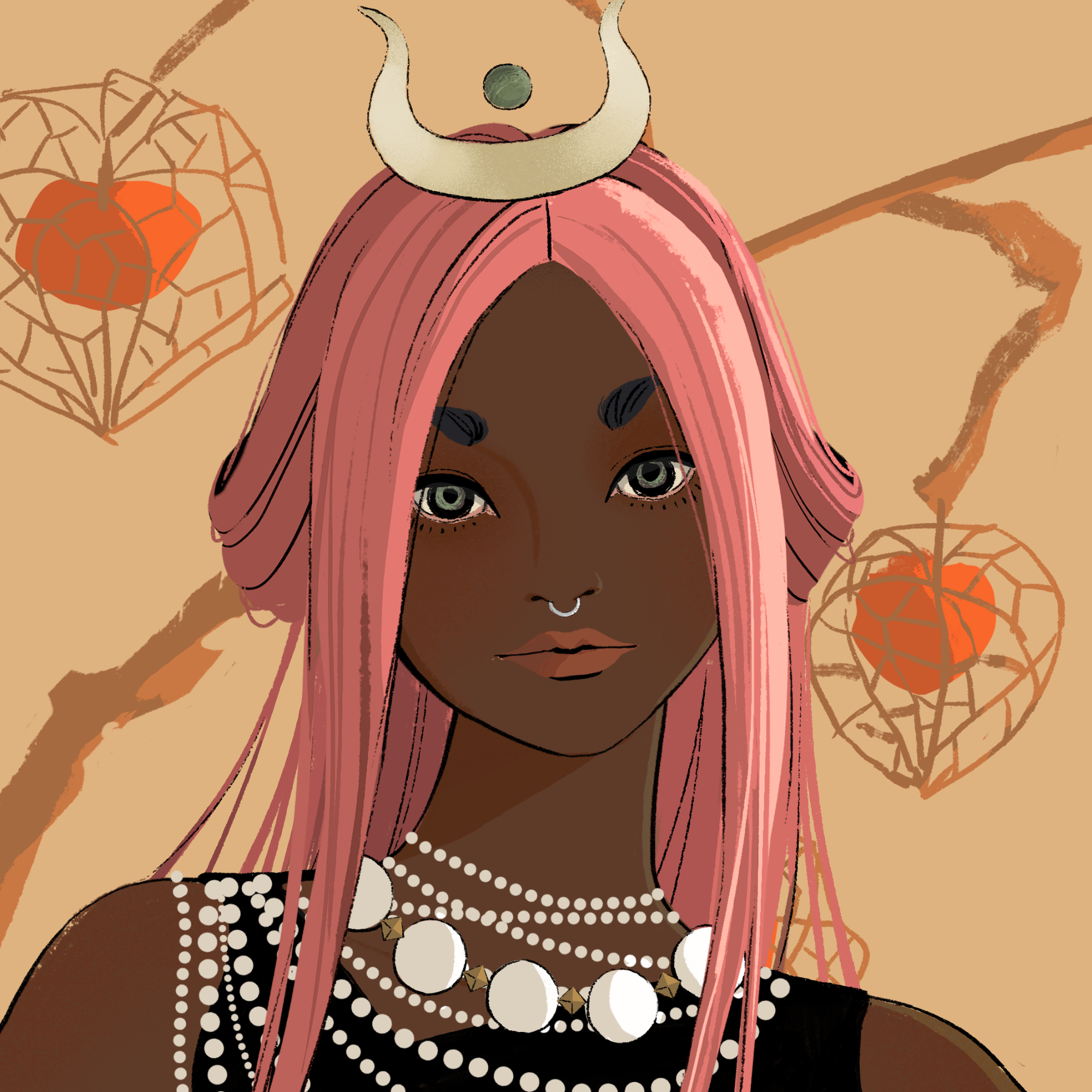 a portrait of Magnolia the appealing