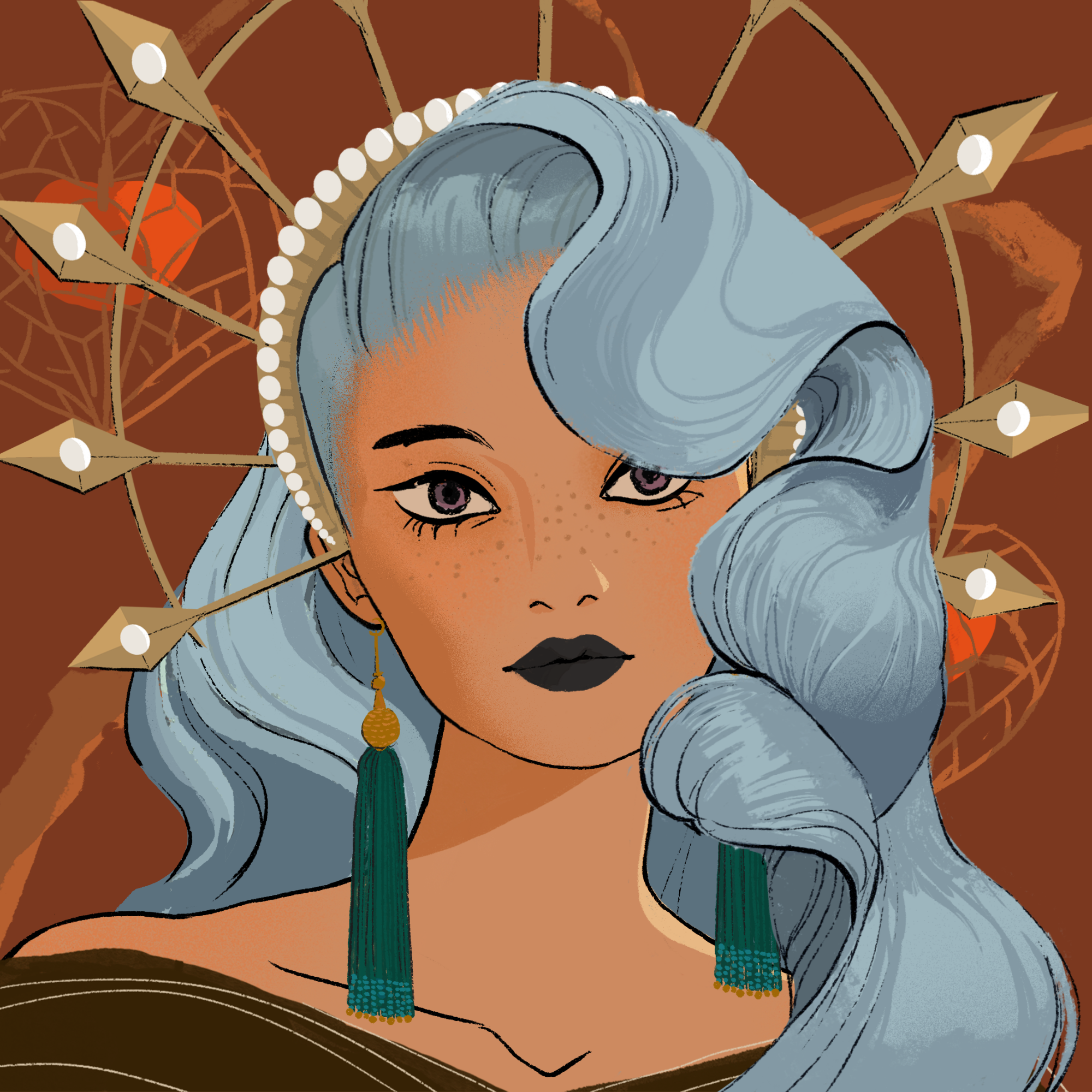 a portrait of Ruby of the vivarium