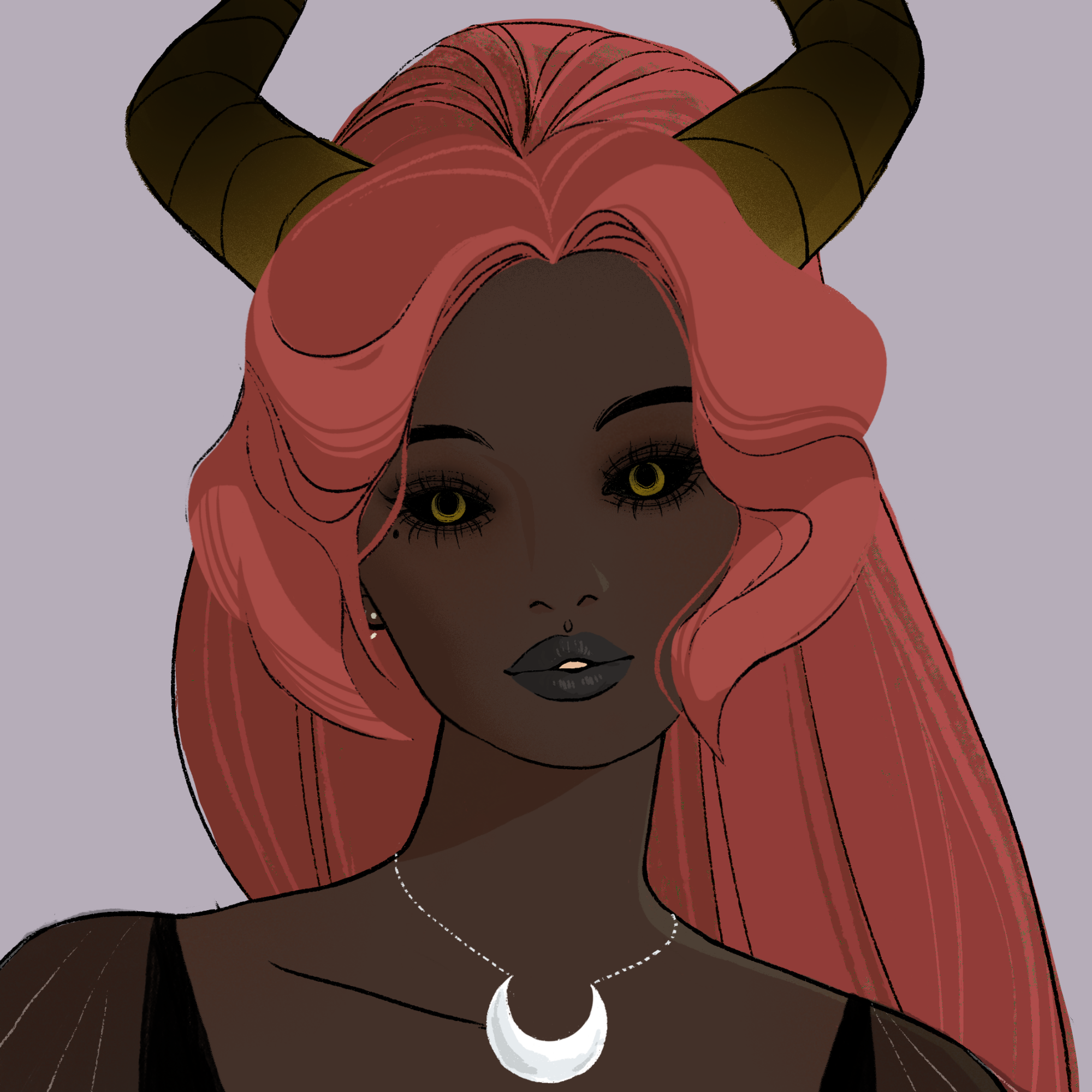 a portrait of Alizarin the formidable