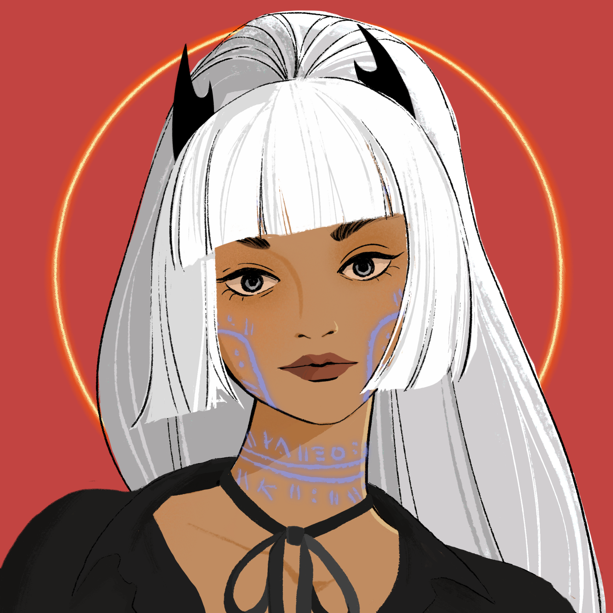 a portrait of Mensa, the sharp sundial