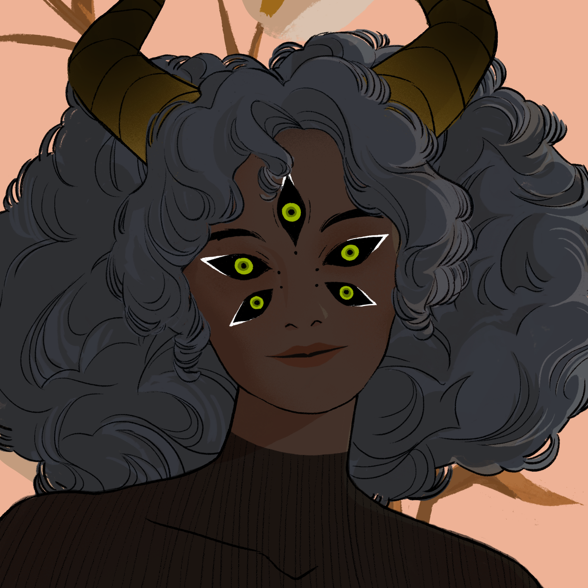 a portrait of Yali, the strange matchbox