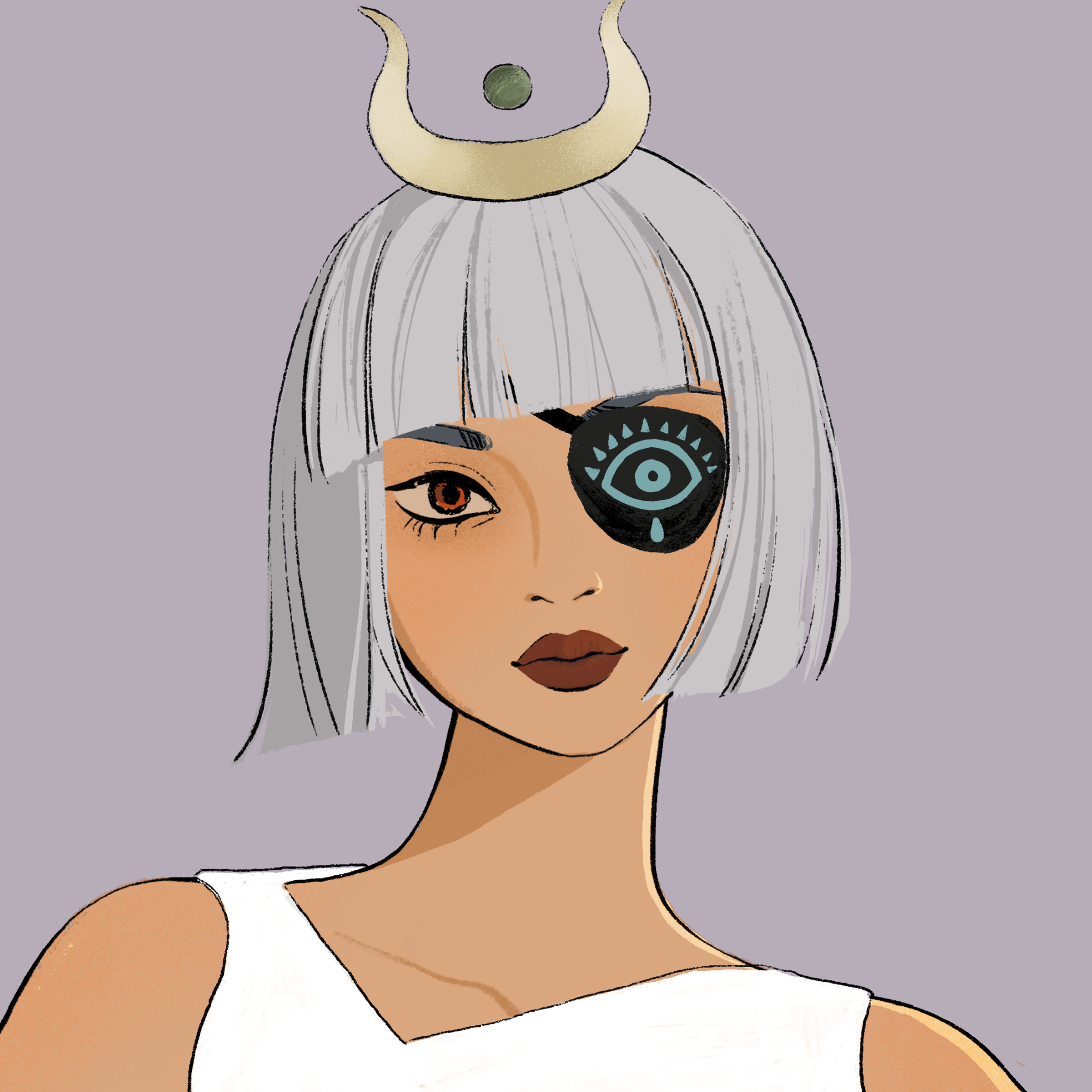 a portrait of Watermelon, the twinkling tide pool