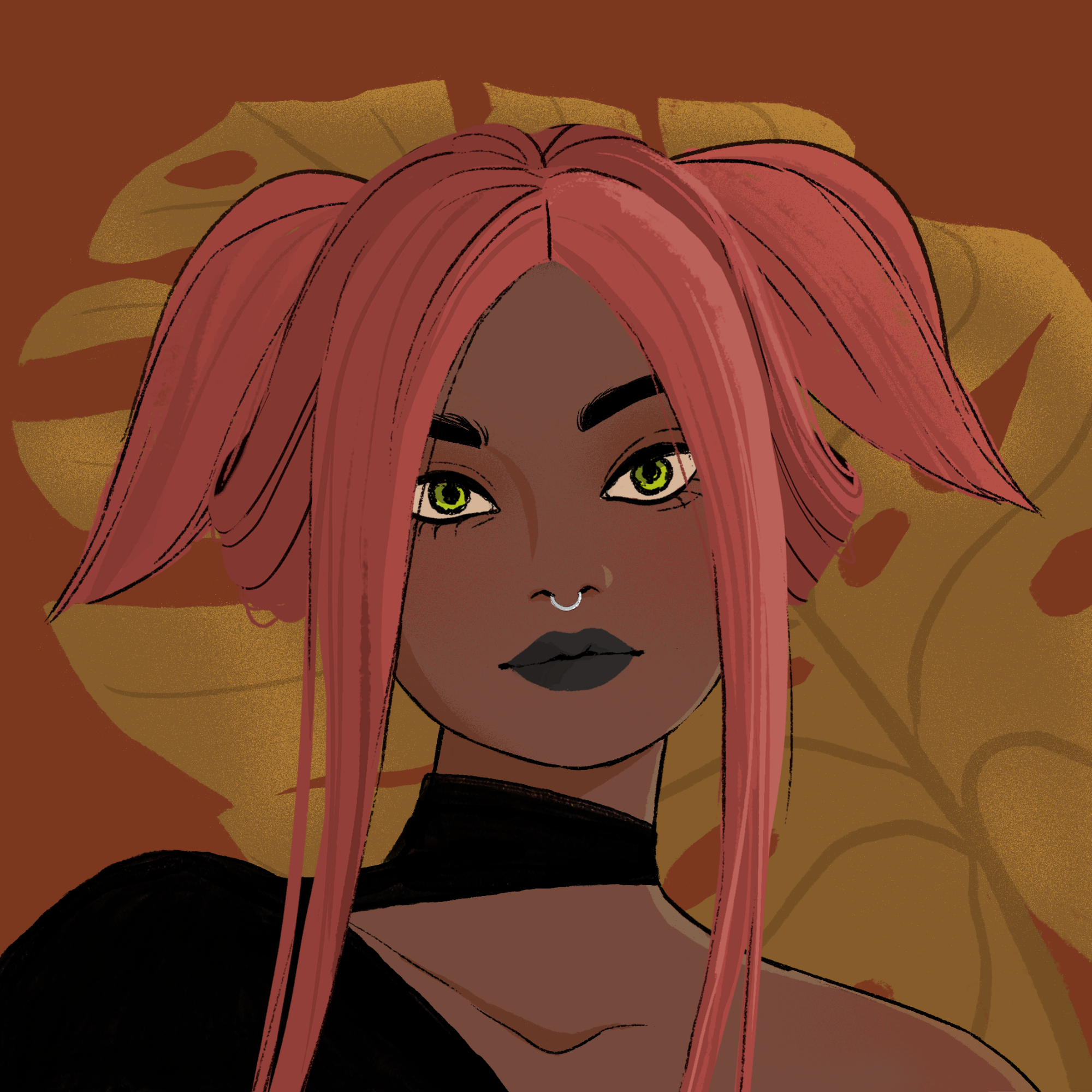 a portrait of Tambora, the wrathful hullabaloo