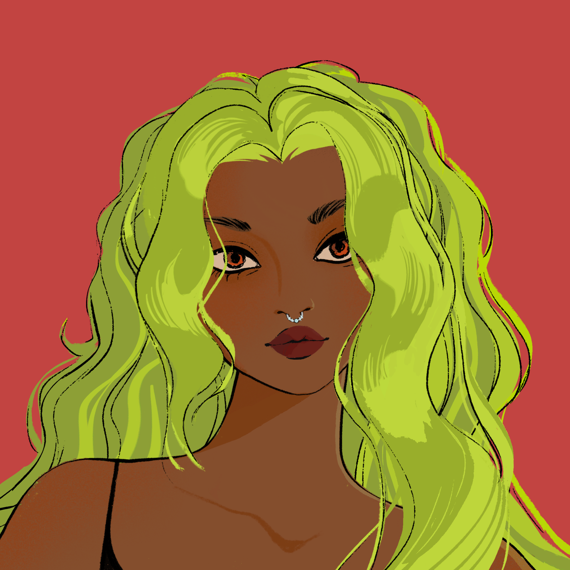 a portrait of Vector, the light syntax