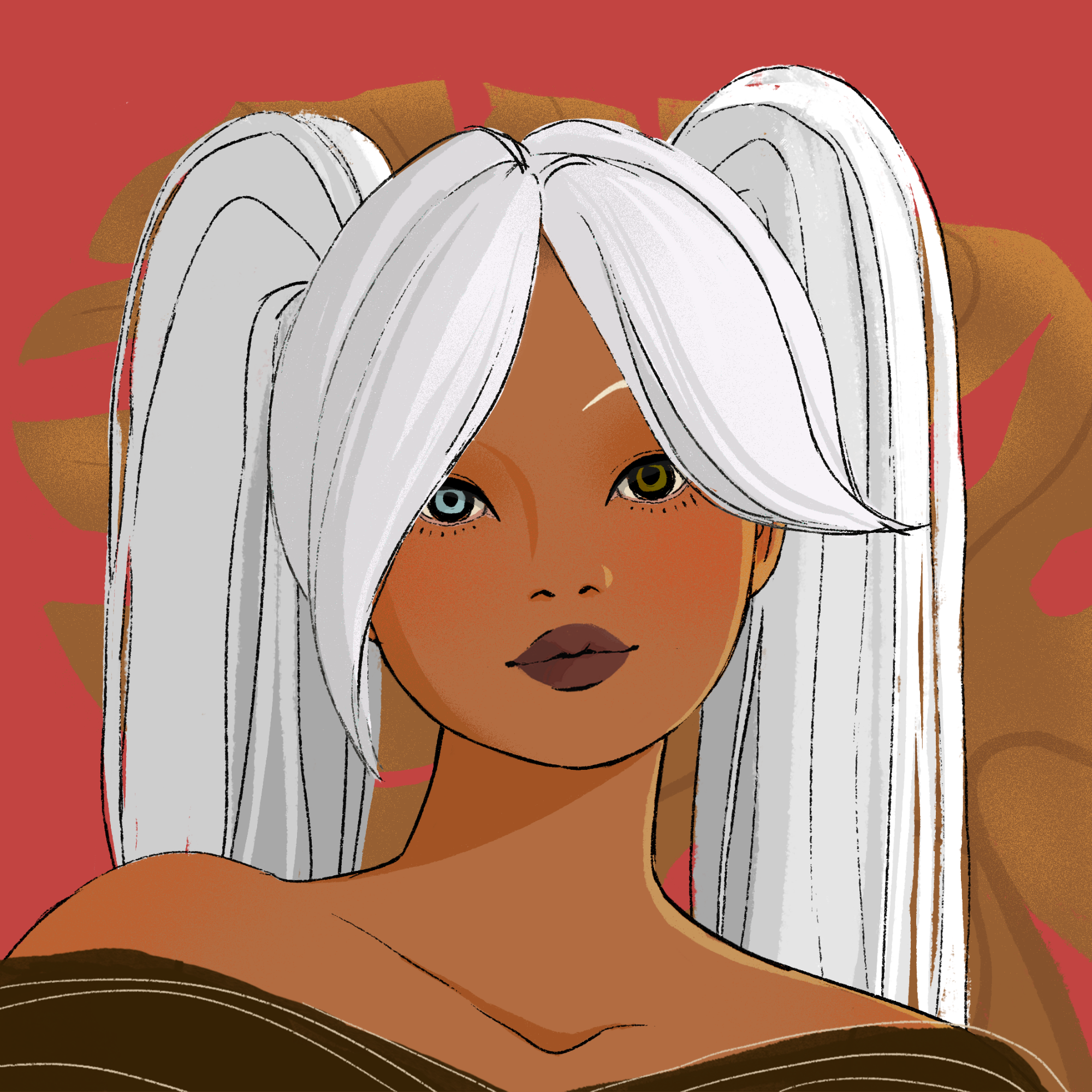 a portrait of Suede crown