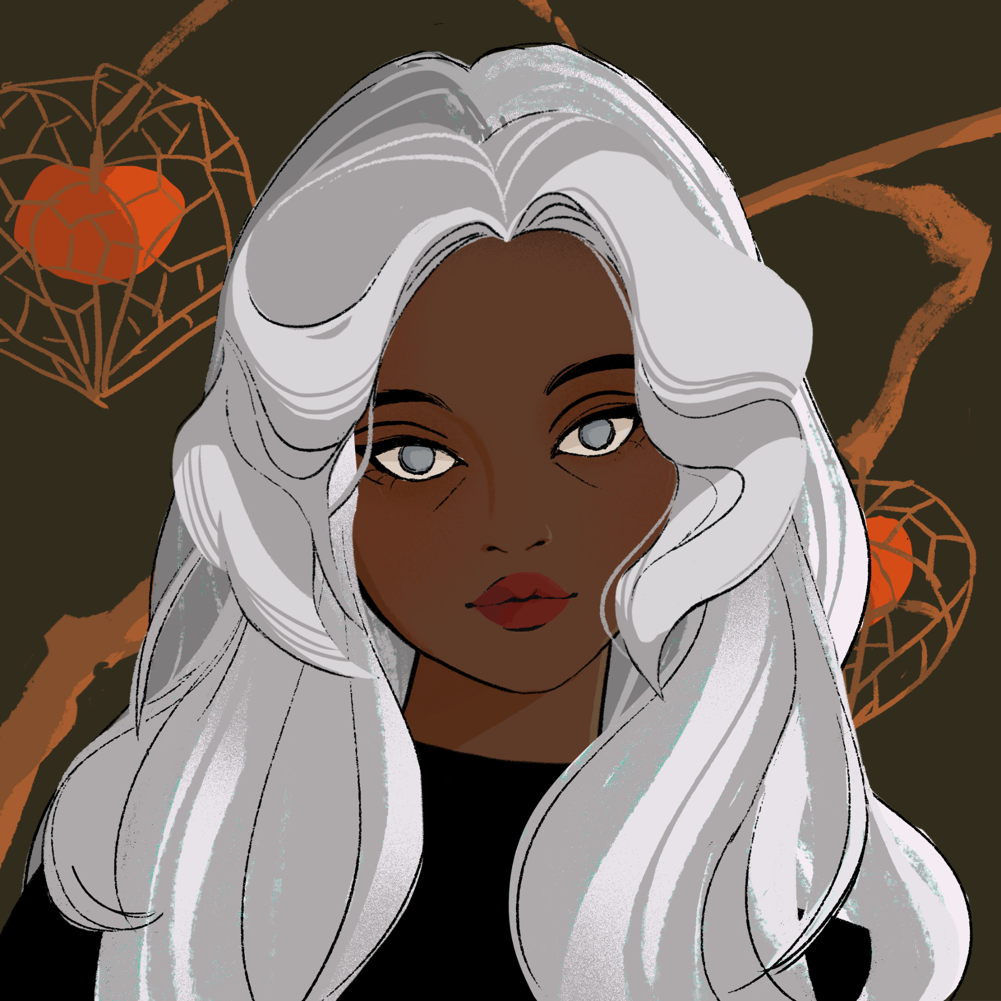 a portrait of Volans, the well-read quill