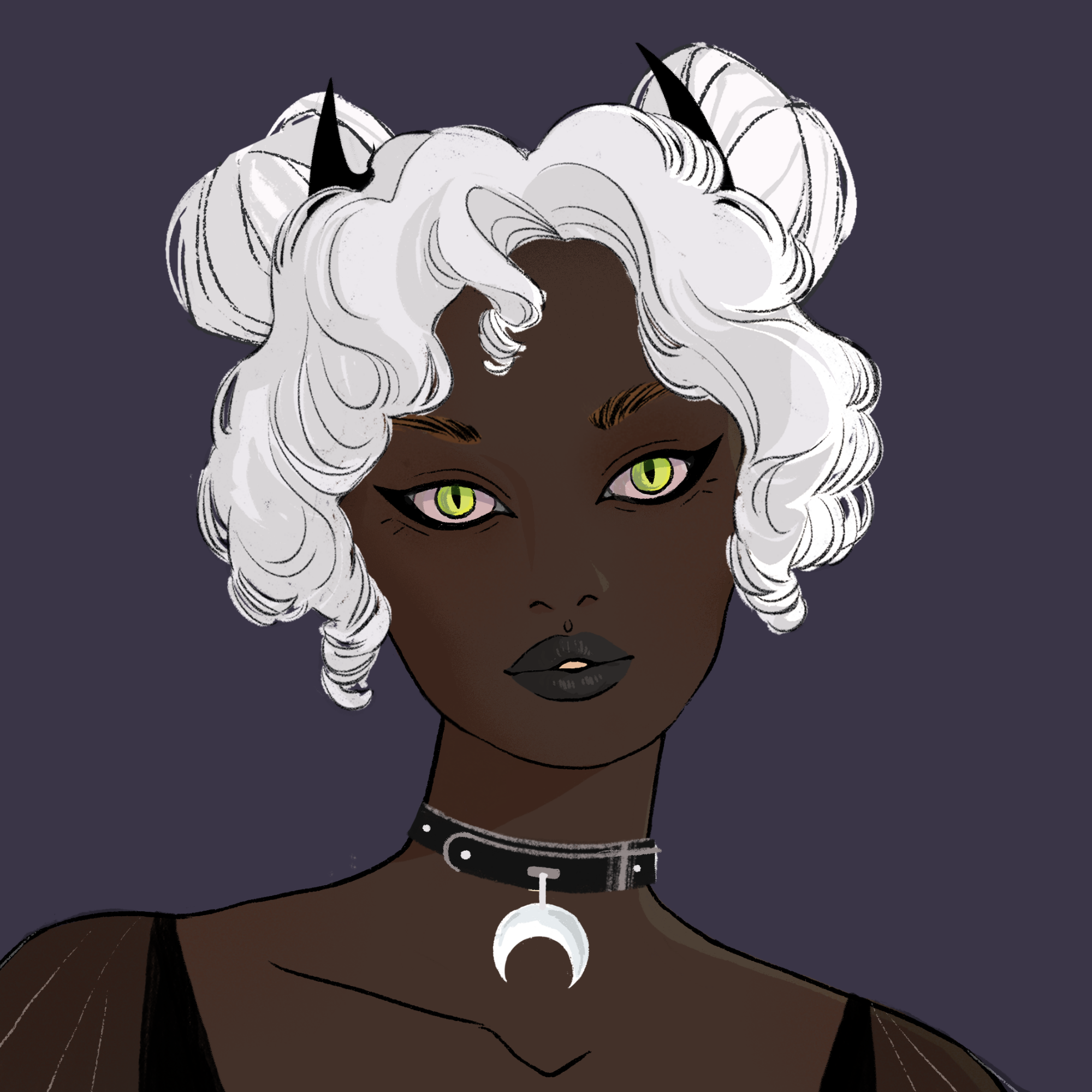 a portrait of Achernar the fractal