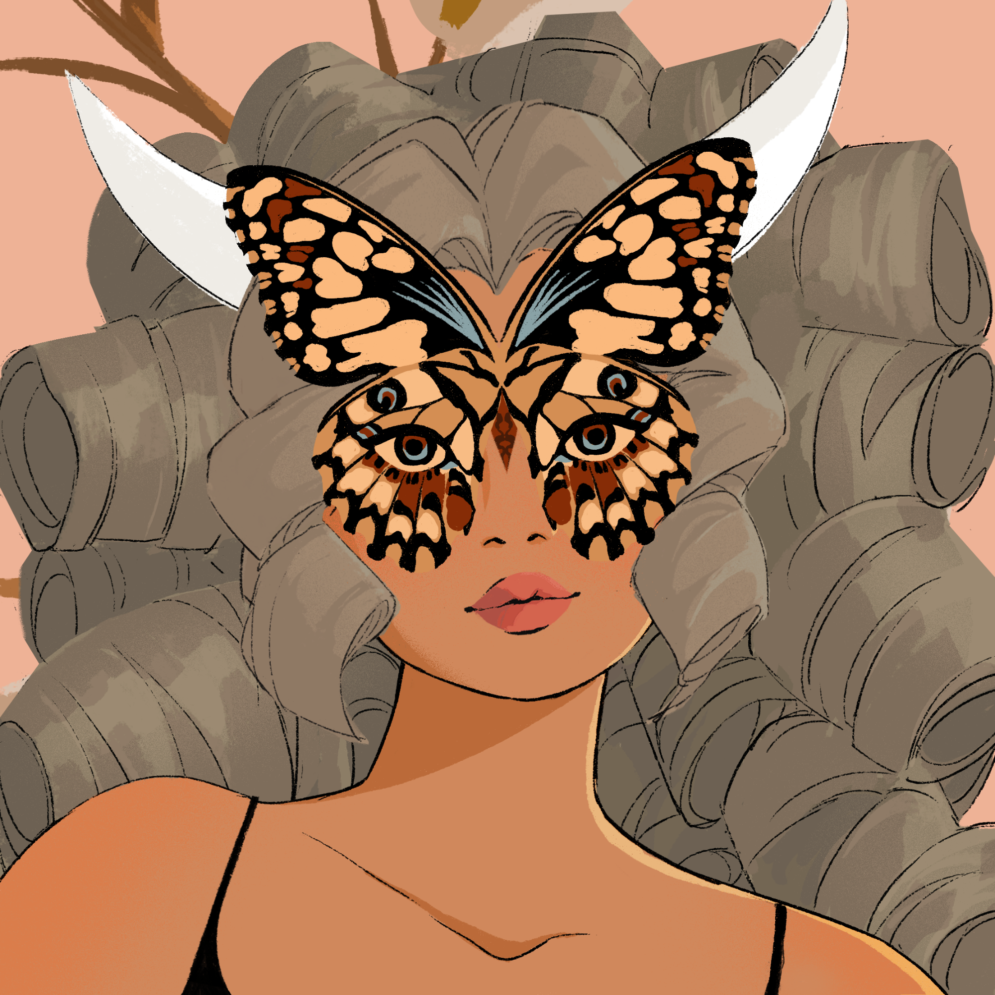 a portrait of Crone weed