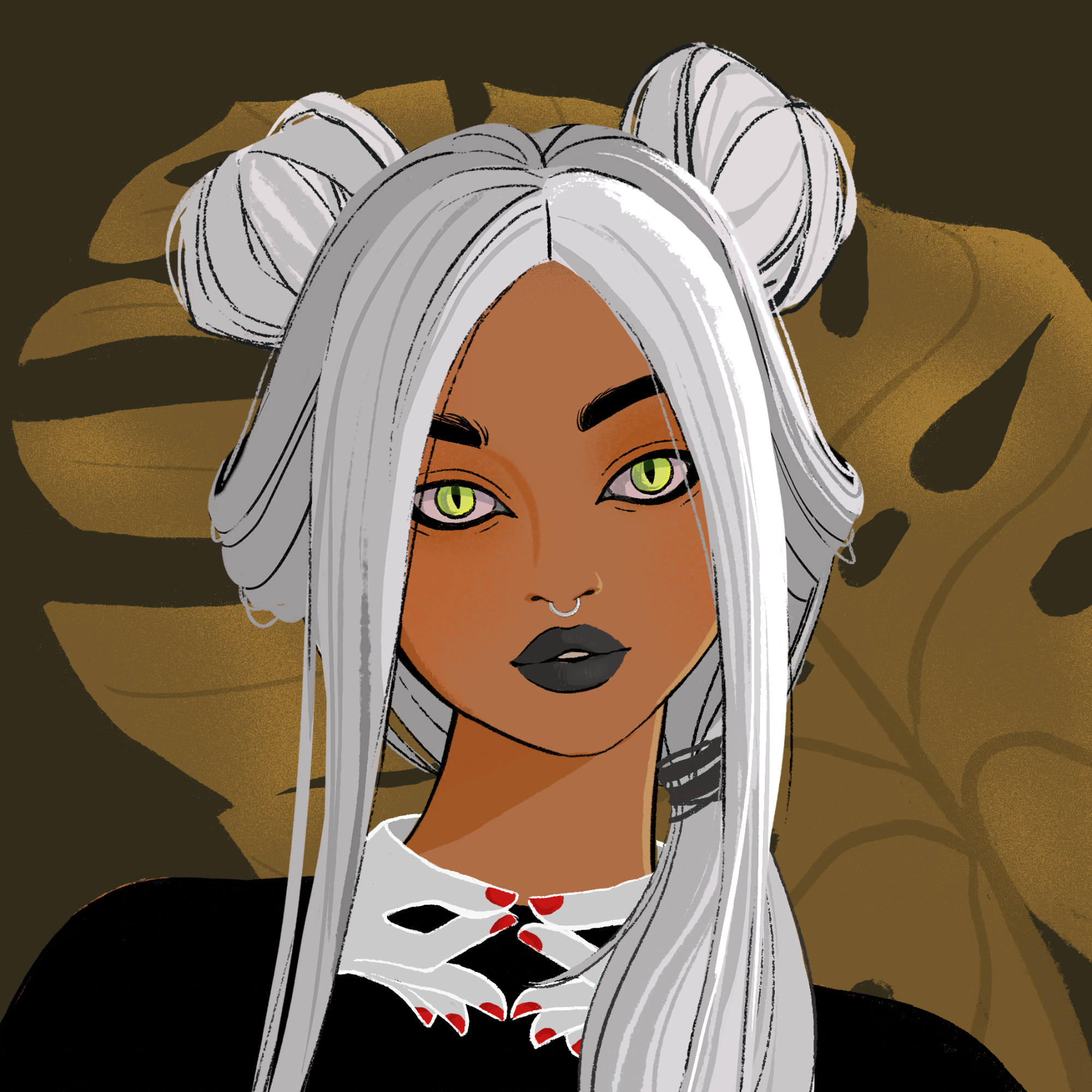 a portrait of Procyon, the insightful ethos