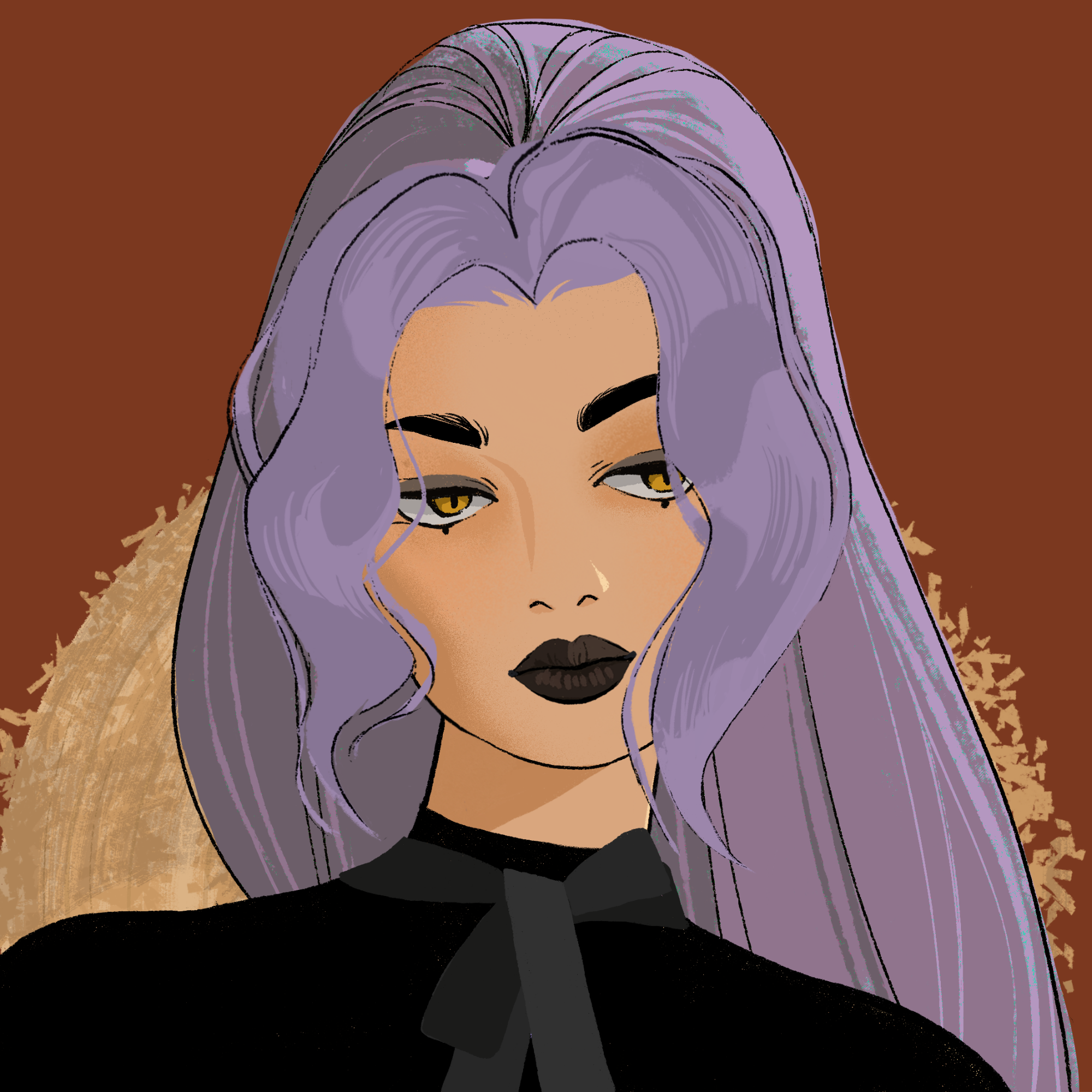 a portrait of Wool, the soft bun