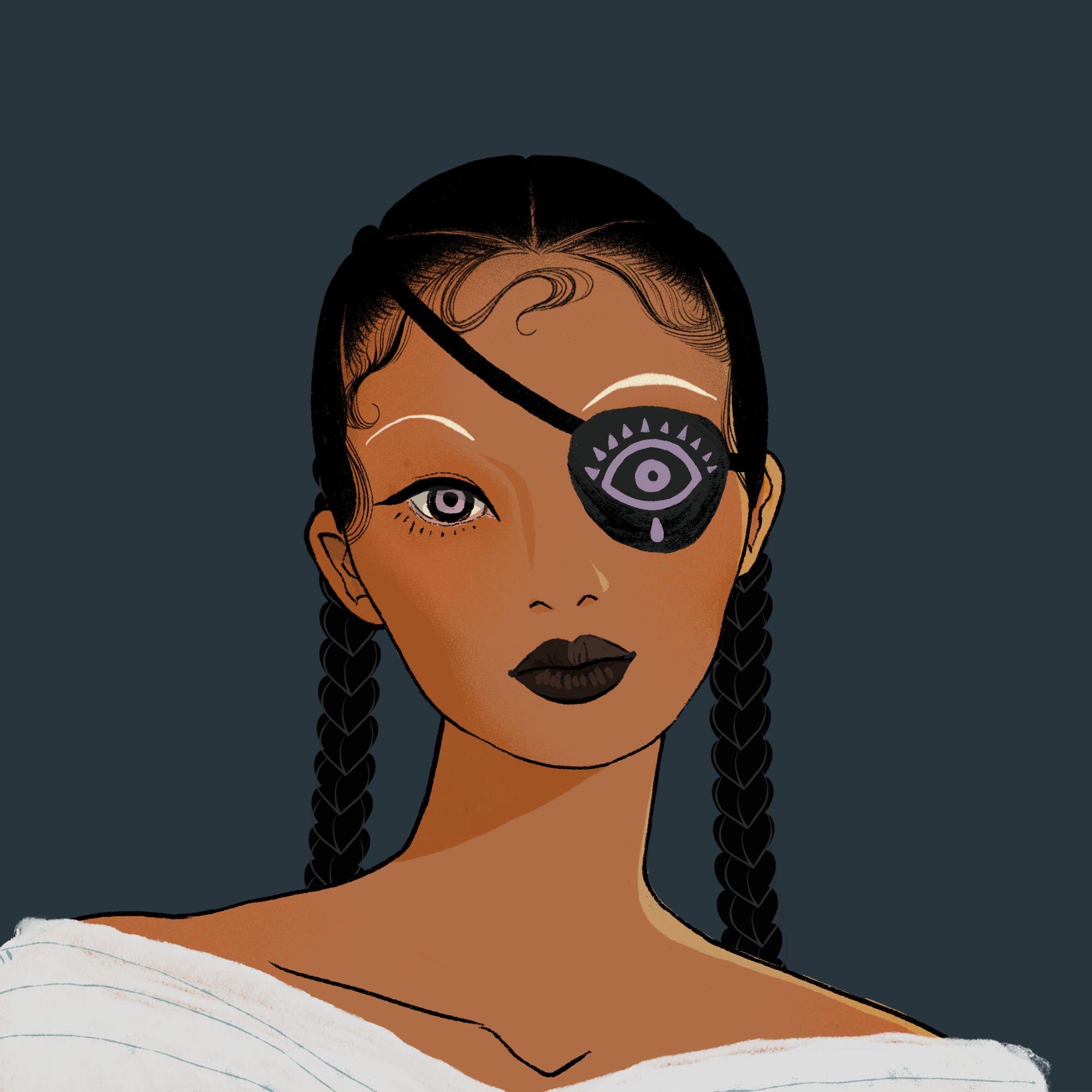 a portrait of Darling plum