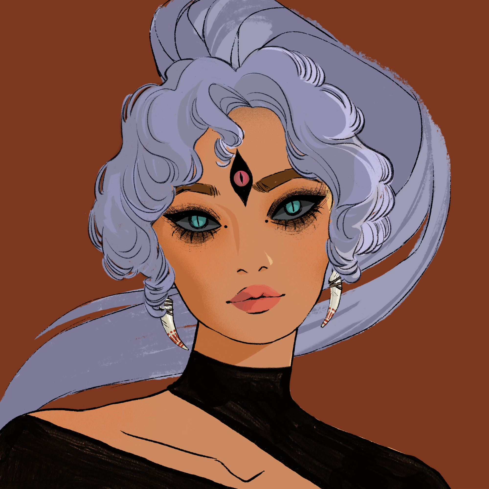 a portrait of Carrizozo, the unbroken icicle