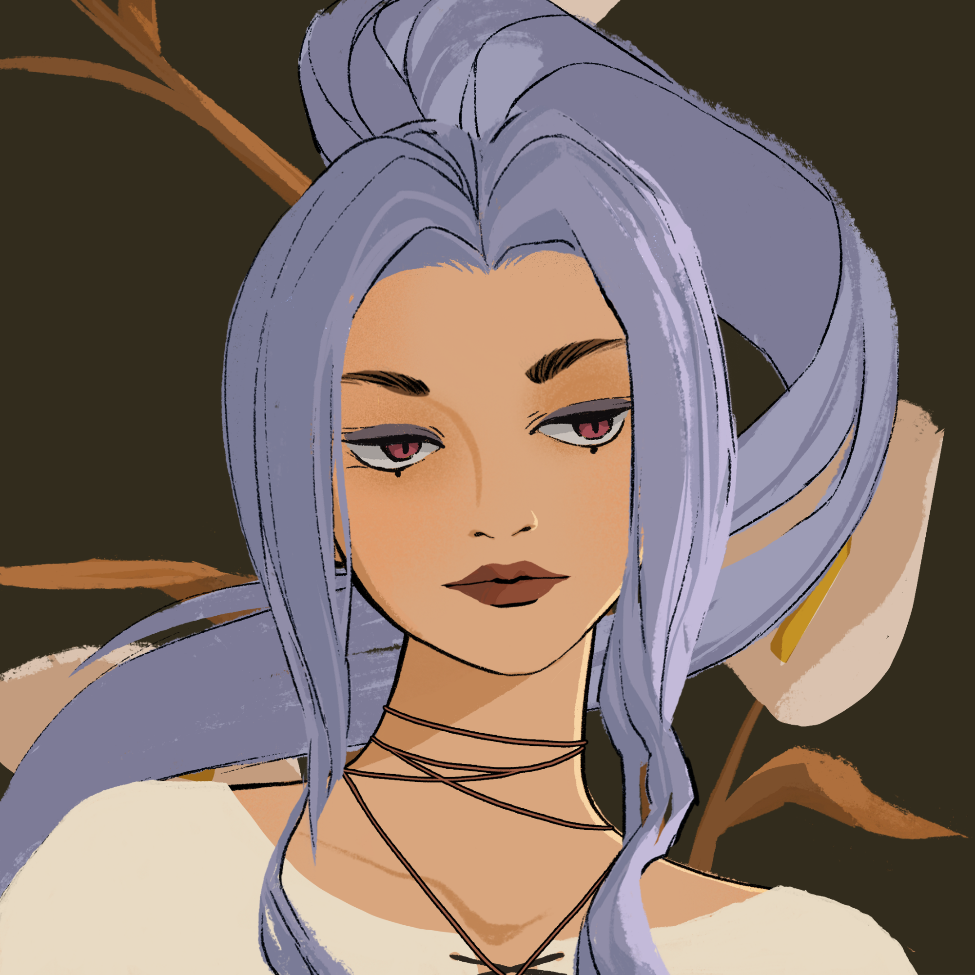 a portrait of Marrow bramble