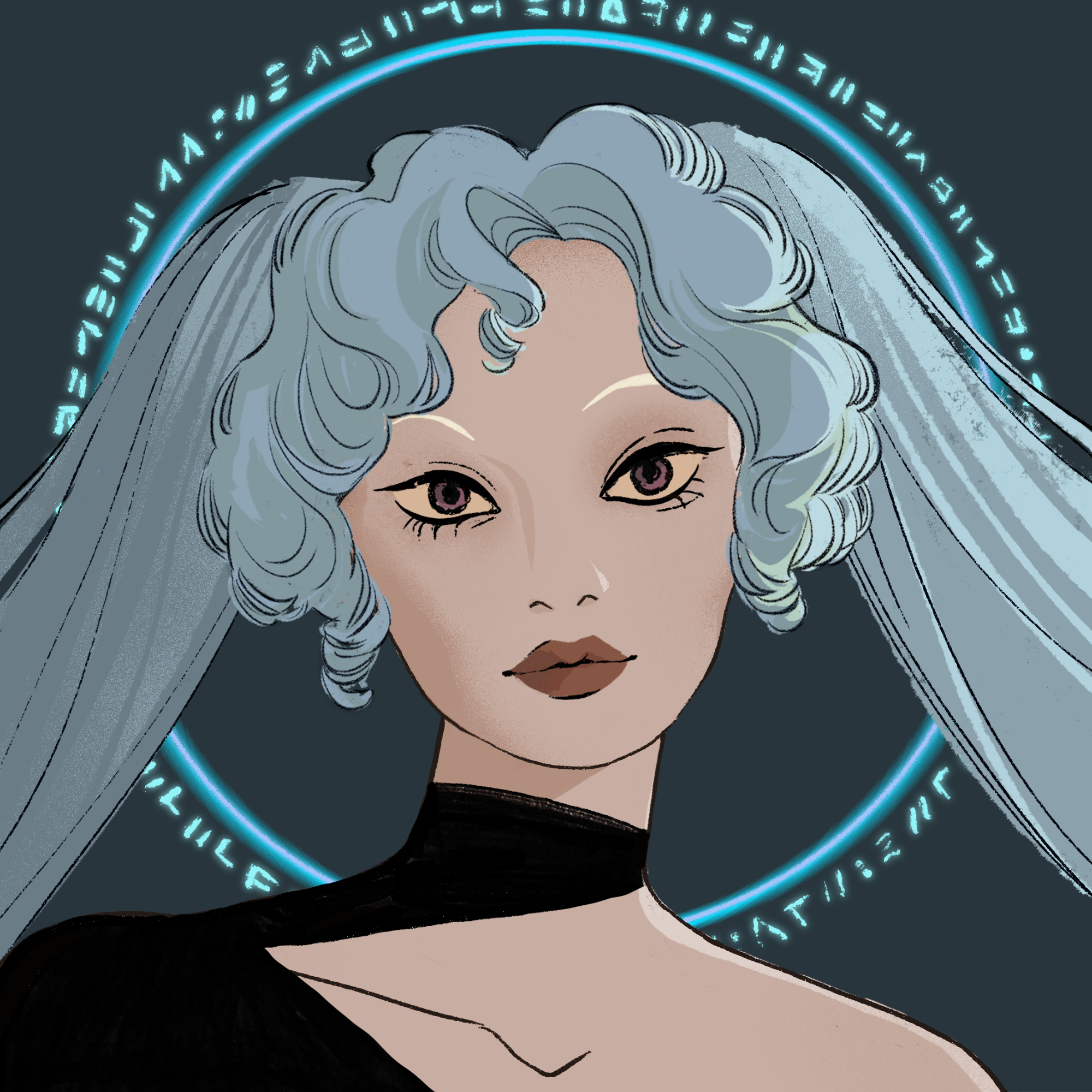 a portrait of Cathode, the cerebral coefficient