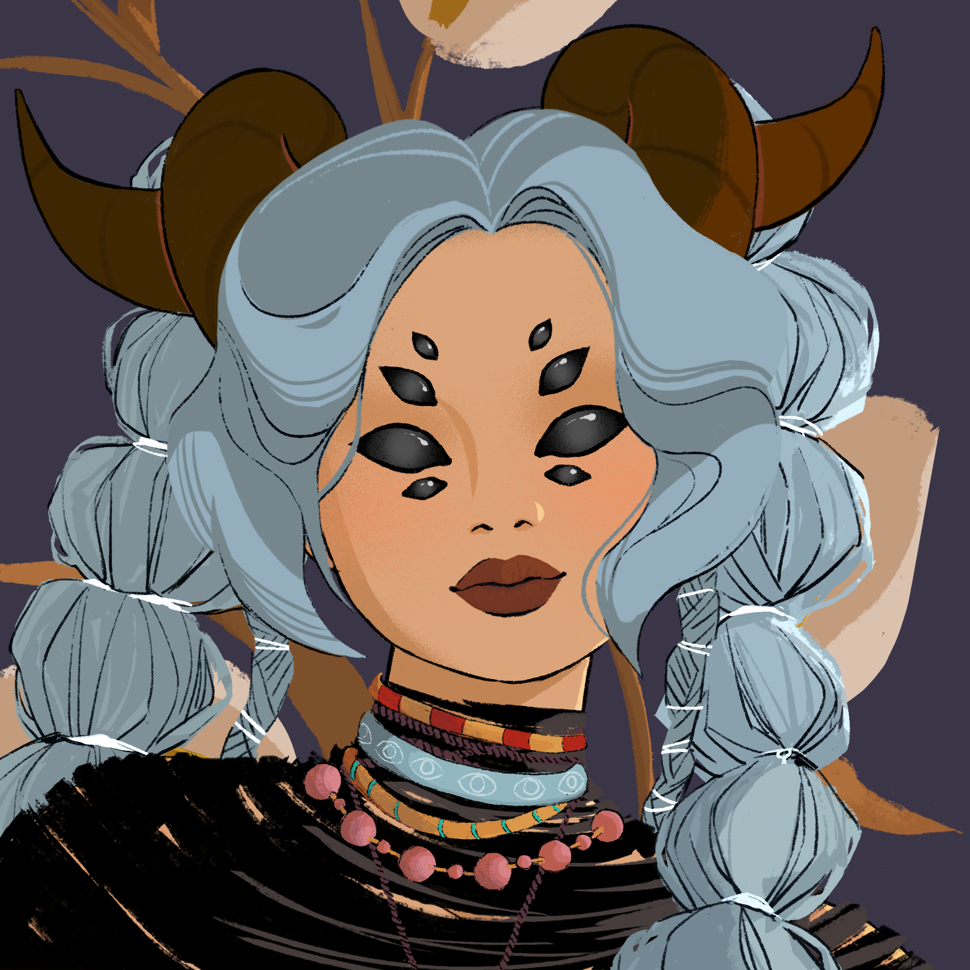 a portrait of Hood, the blithe bomb