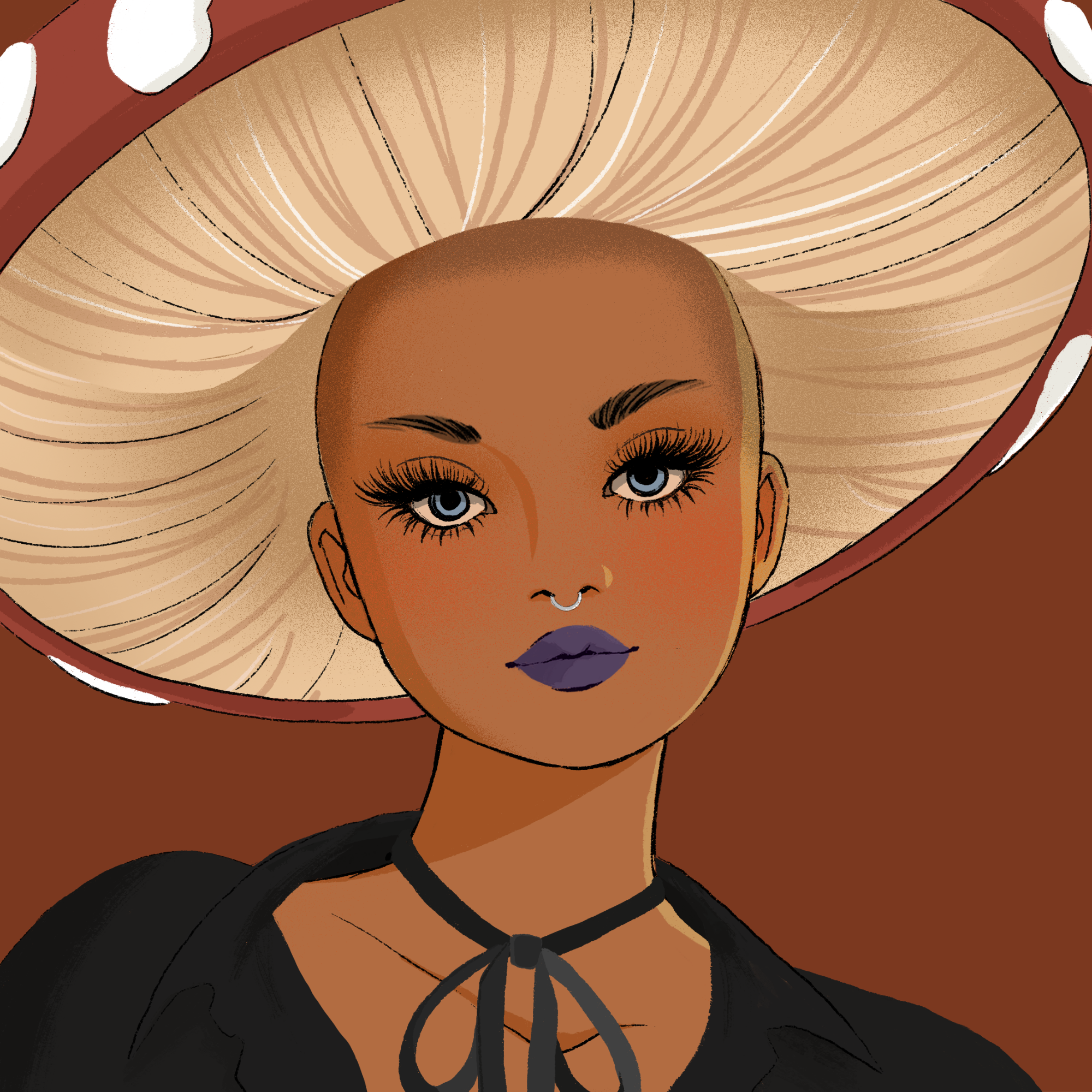 a portrait of Alfalfa, the faceted scythe