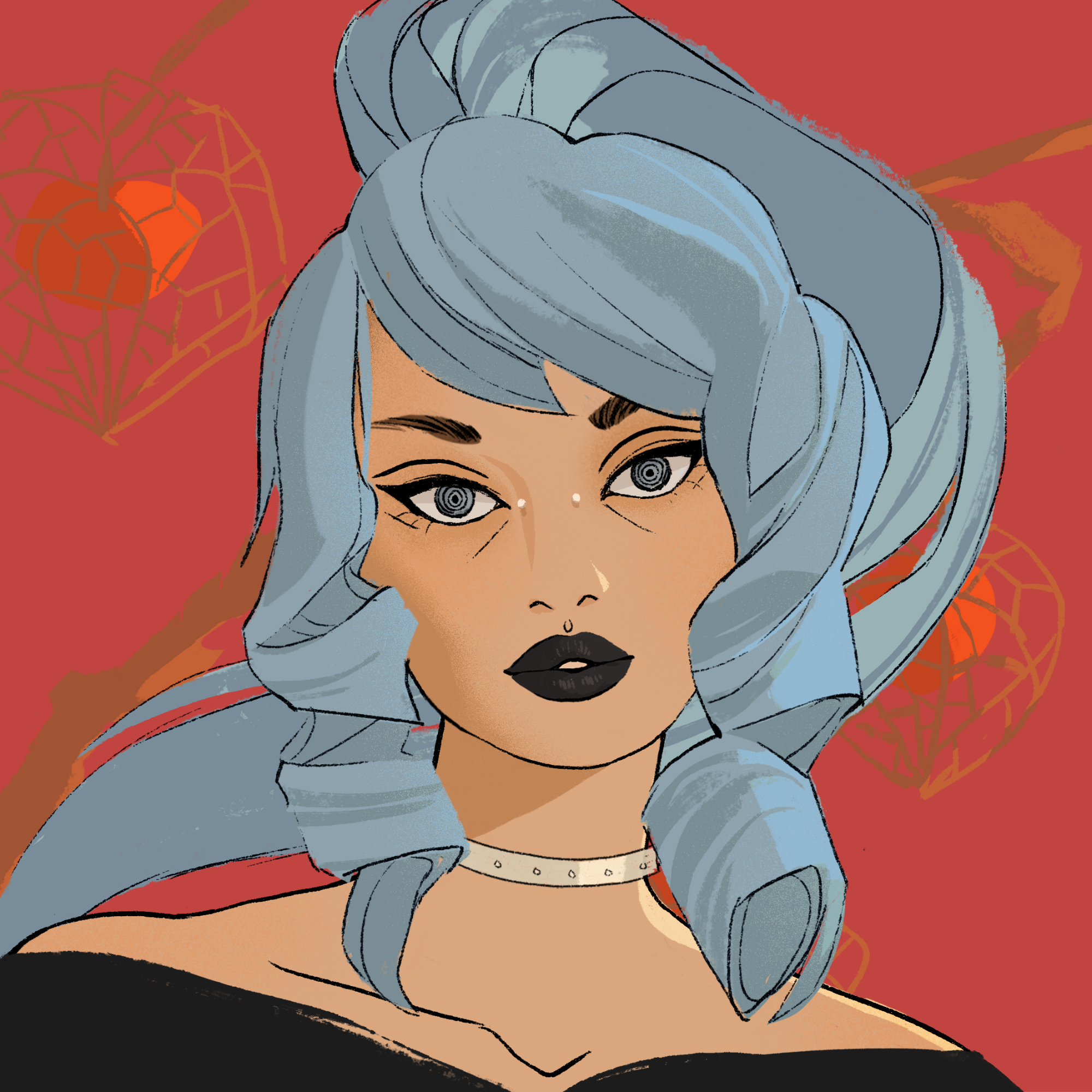 a portrait of Kale, the fragrant cupcake