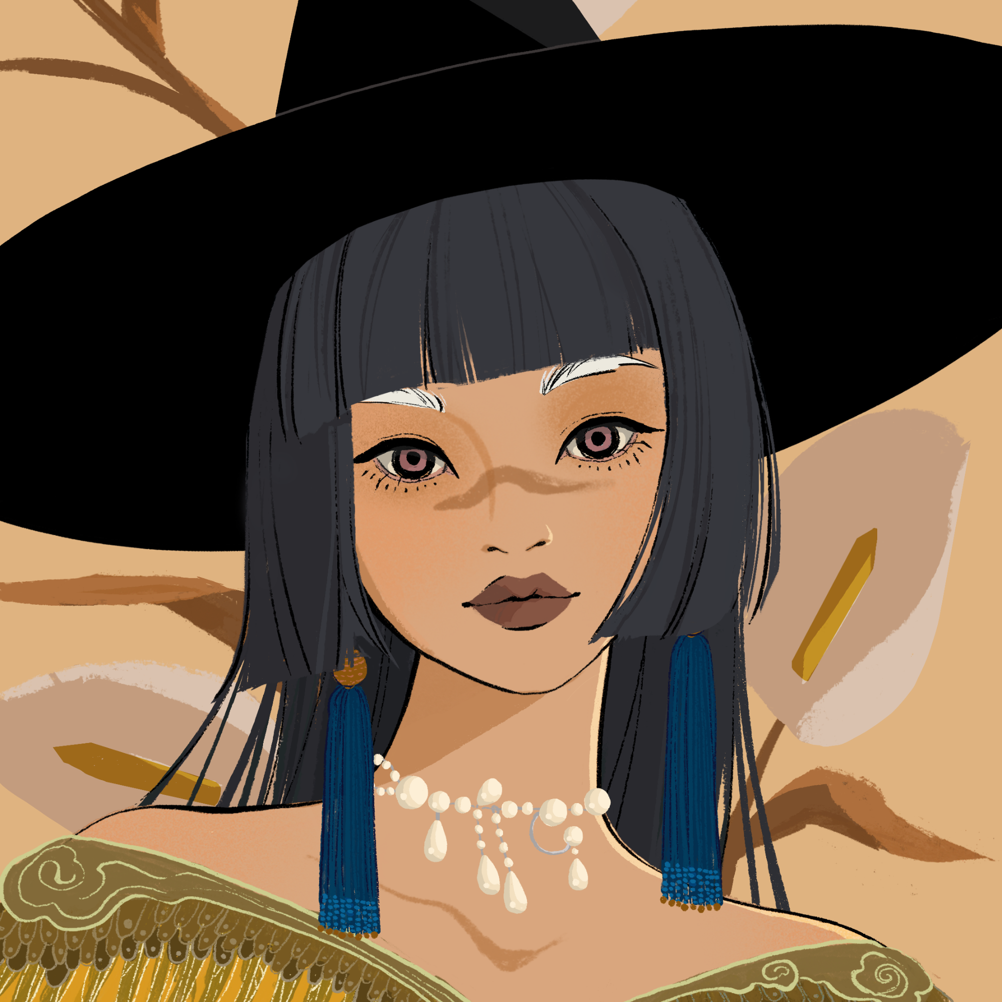 a portrait of Velvet, the glossy macaron